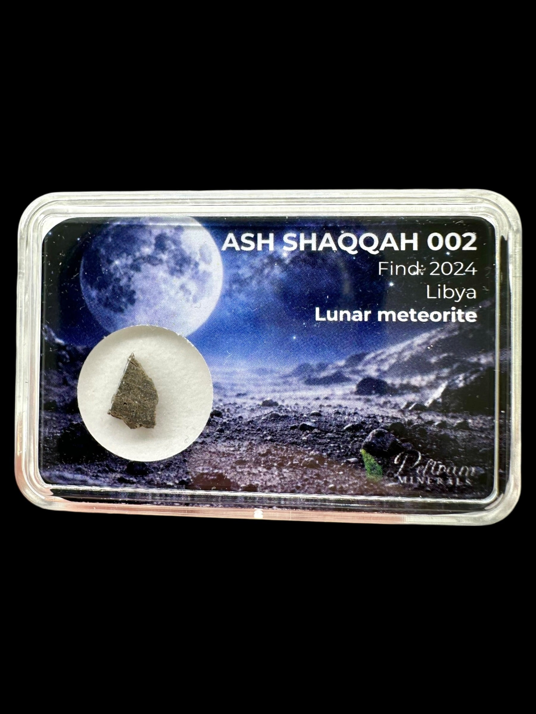 Lunar meteorite Ash Shaqqah 002 – 0,16g – Libya
