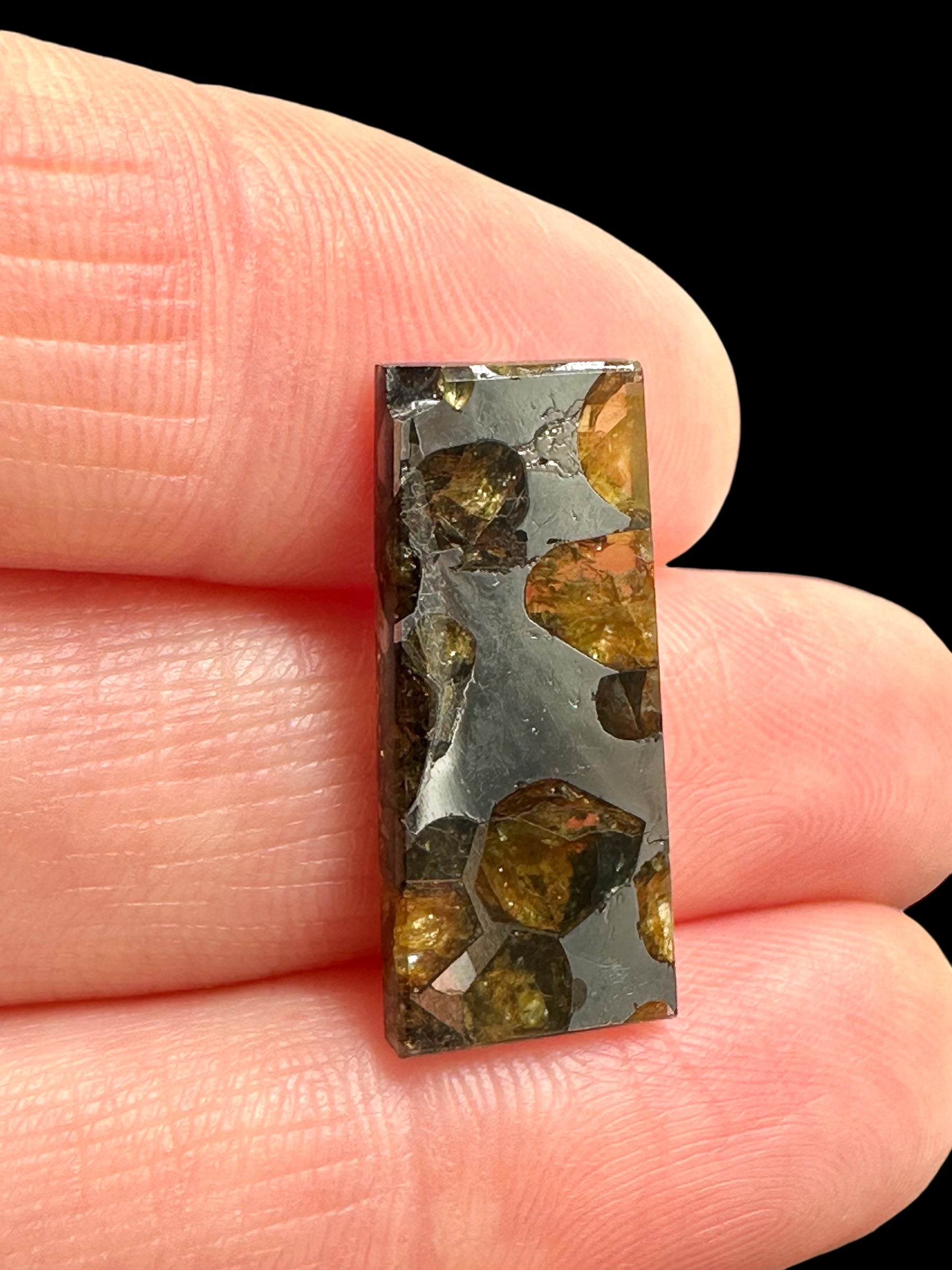 Meteorite Pallasit Brahin 2,5g – Extra Quality – Belarus - MEBR54