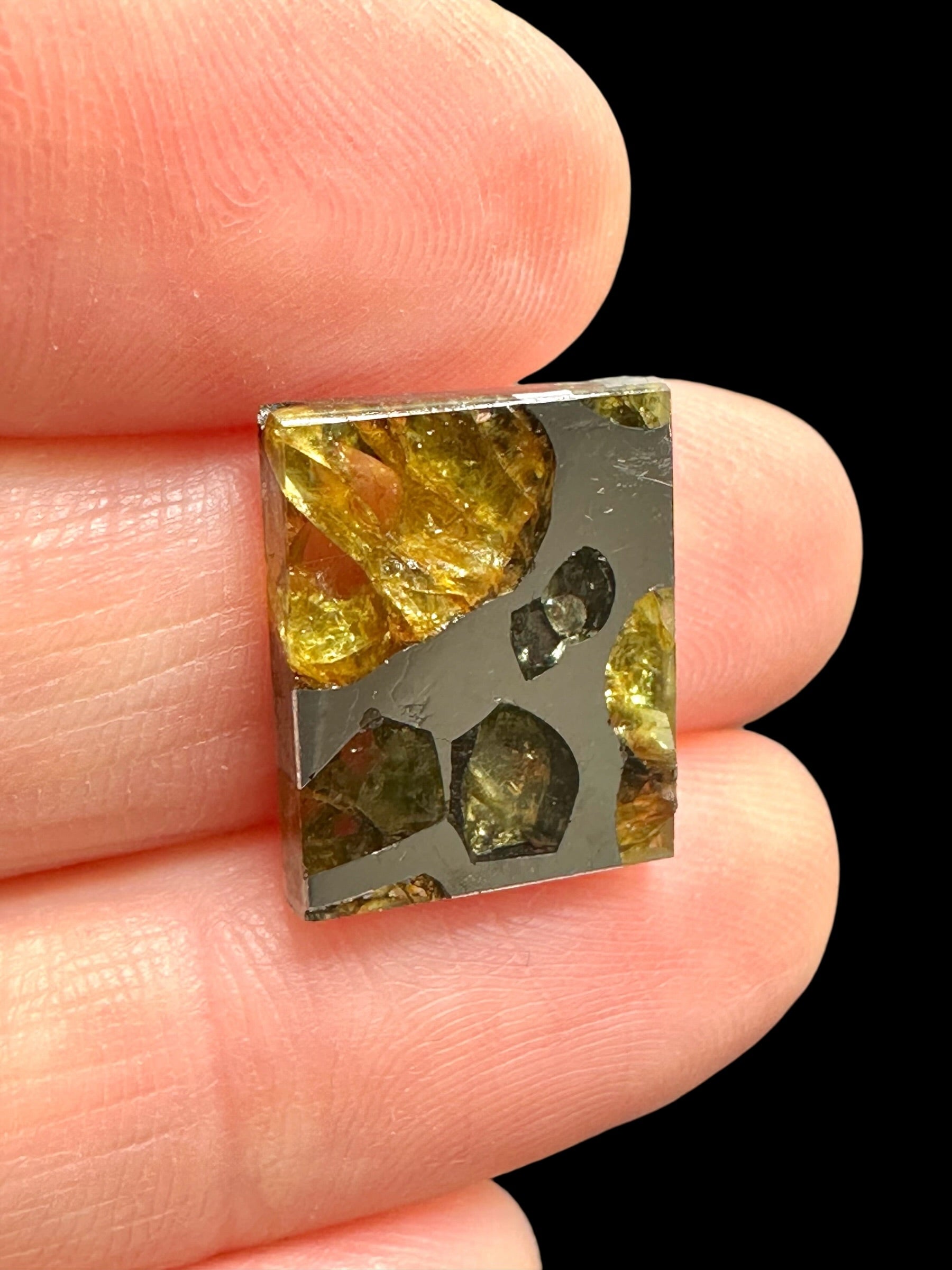 Meteorite Pallasit Brahin 2,4g – Extra Quality – Belarus - MEBR67