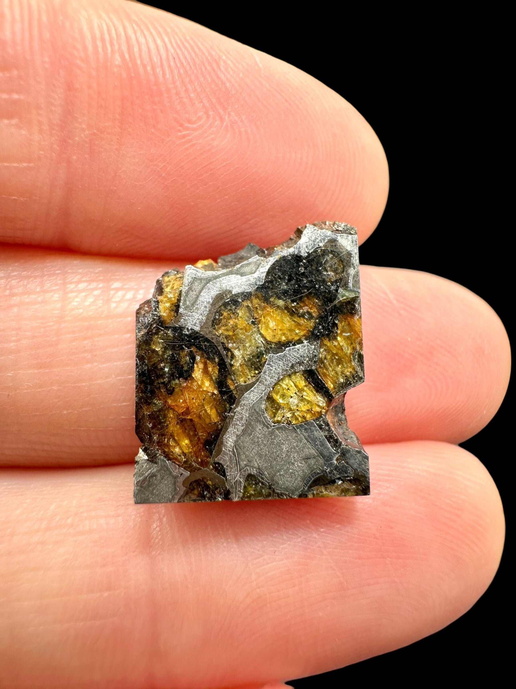 Meteorite Pallasite Springwater 2,6g – Canada - MESW16