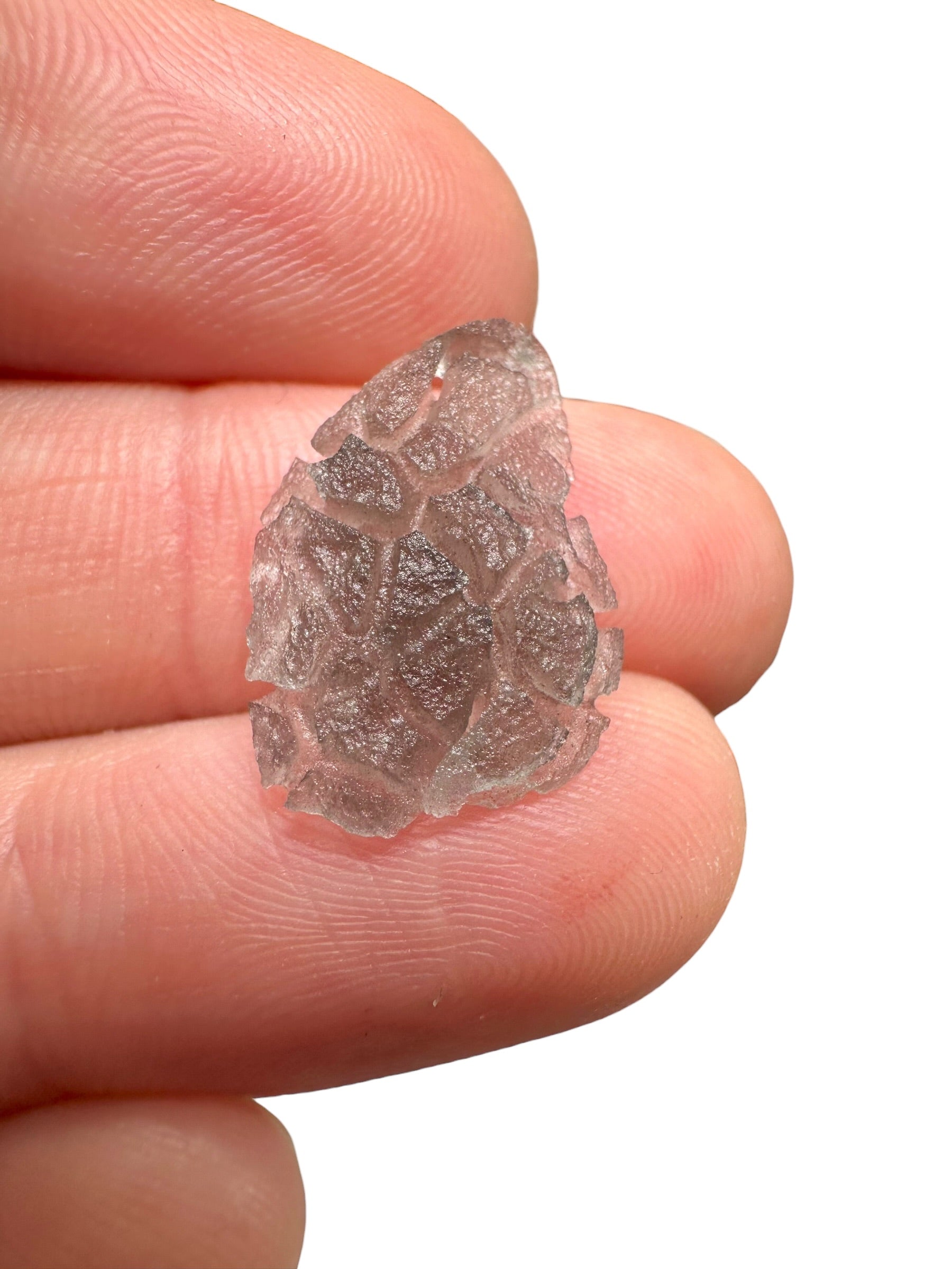 Carpathian obsidian – Hedgehog – 0,7g - OBJ255