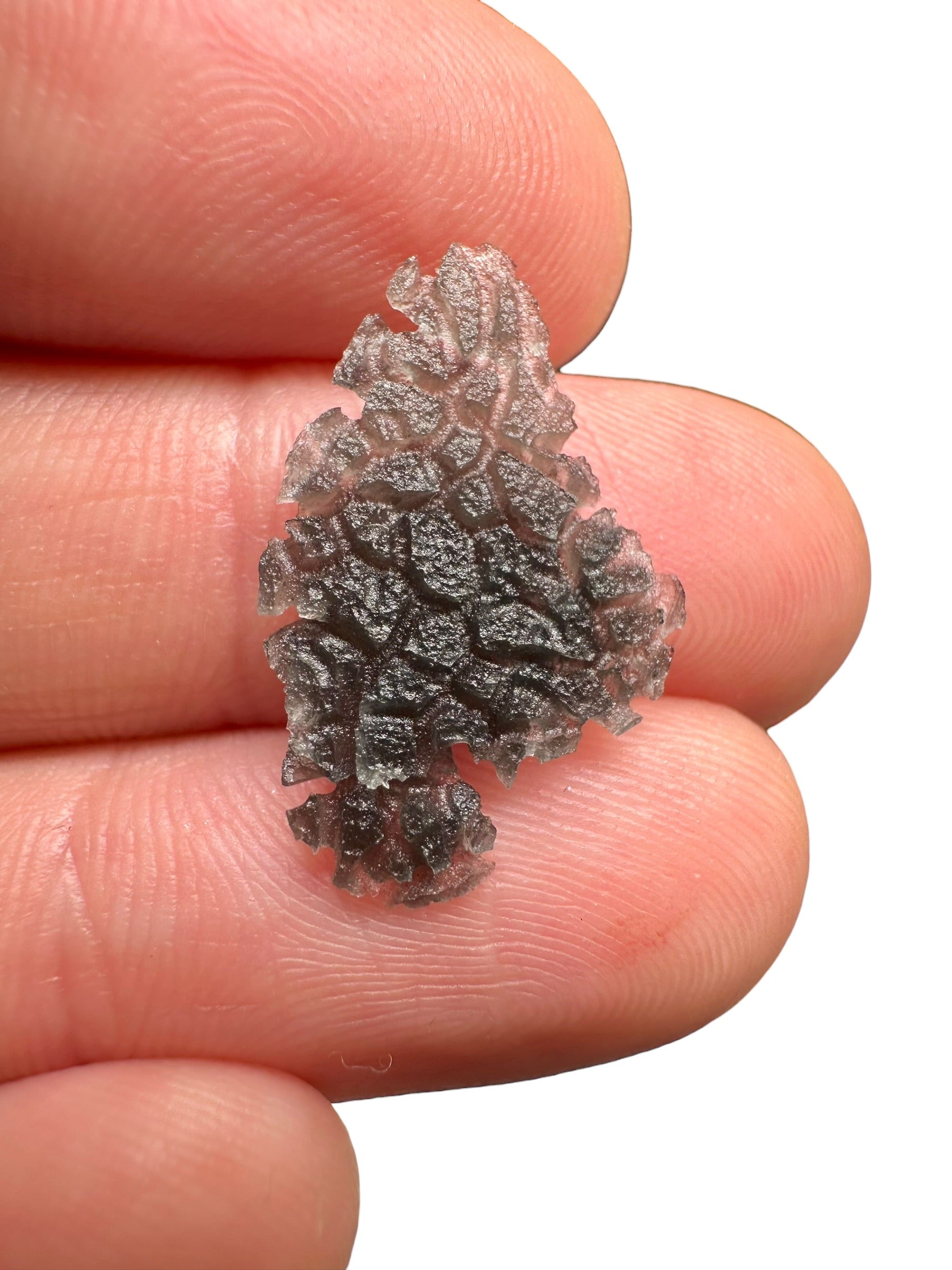 Carpathian obsidian – Hedgehog – 0,4g - OBJ260