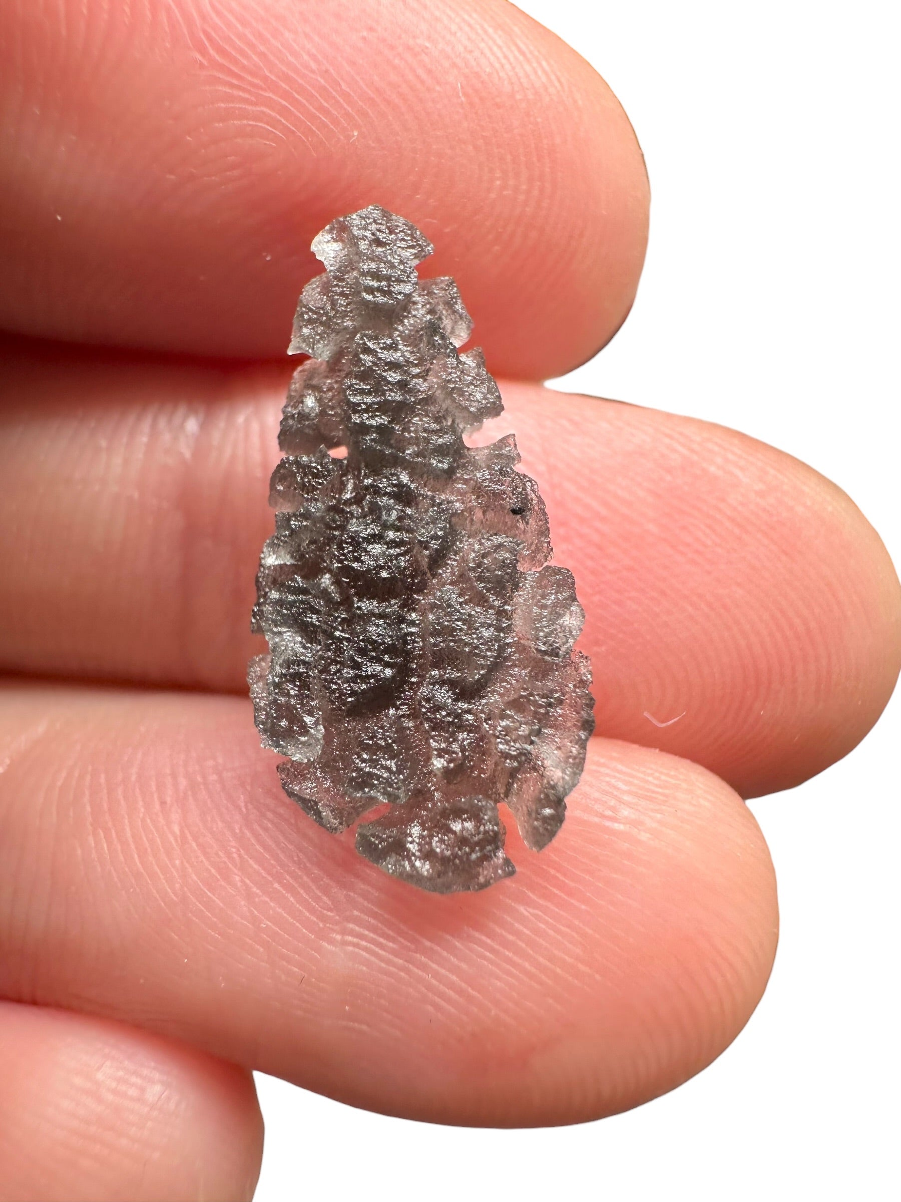 Carpathian obsidian – Hedgehog – 0,6g - OBJ273