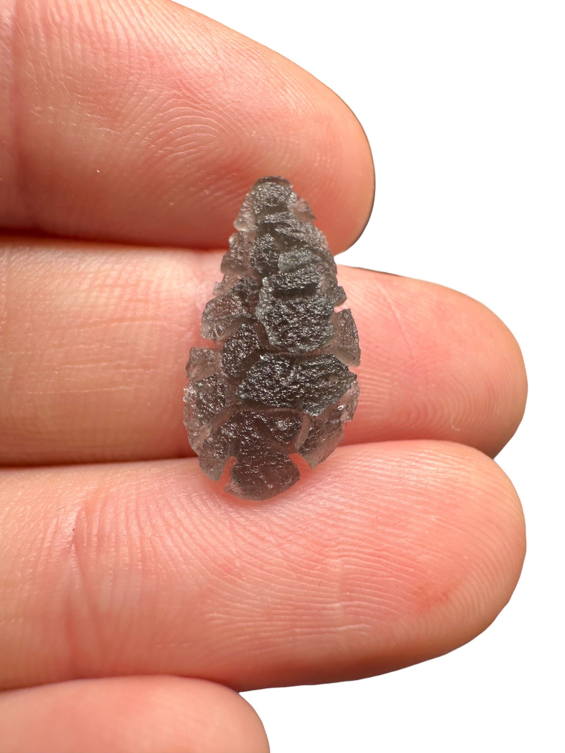 Carpathian obsidian – Hedgehog – 0,6g - OBJ273