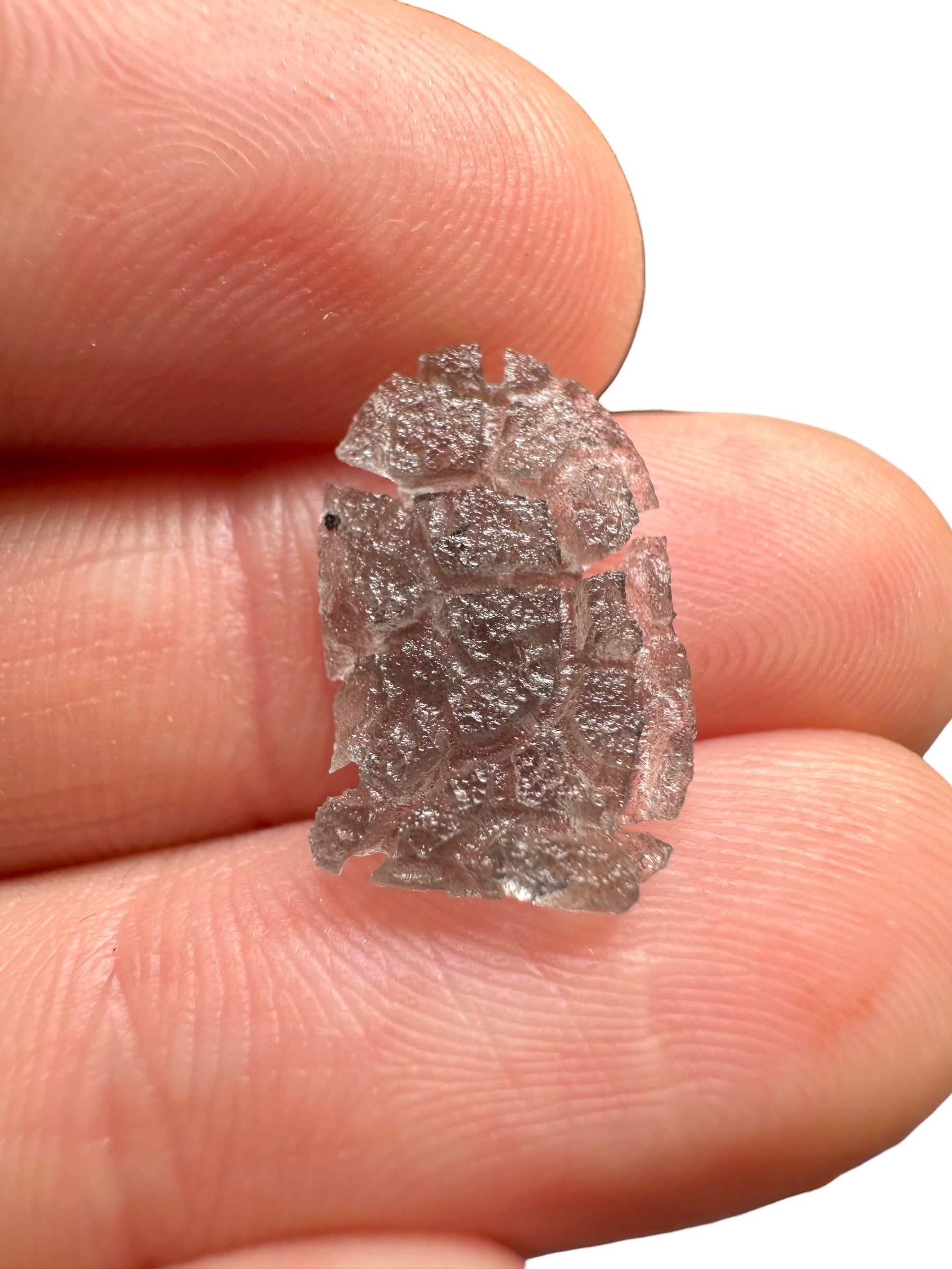 Carpathian obsidian – Hedgehog – 0,4g - OBJ278