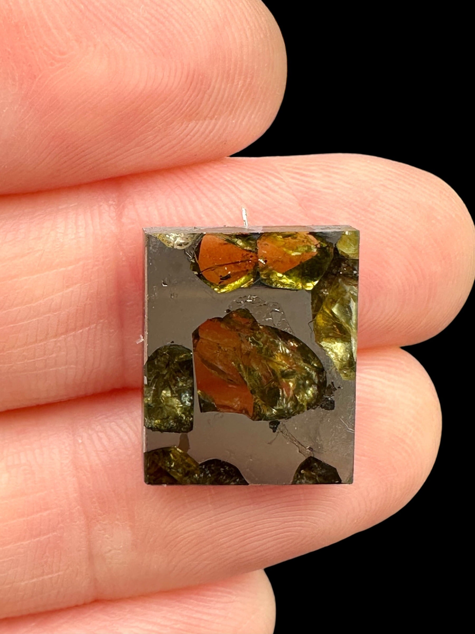 Meteorite Pallasit Brahin 2,4g – Extra Quality – Belarus - MEBR81