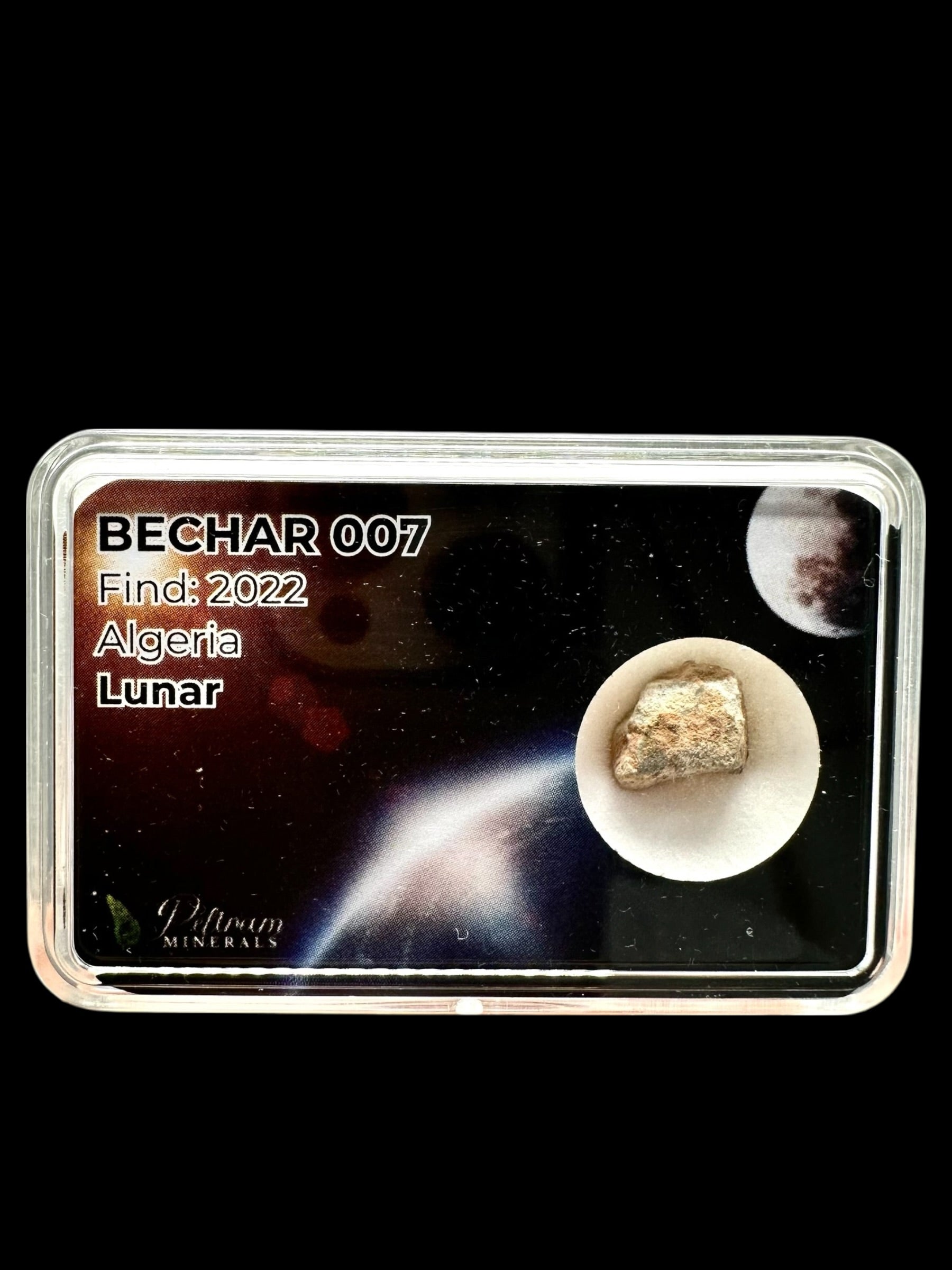 Lunar meteorite Bechar 007 – 0,7g – Algeria