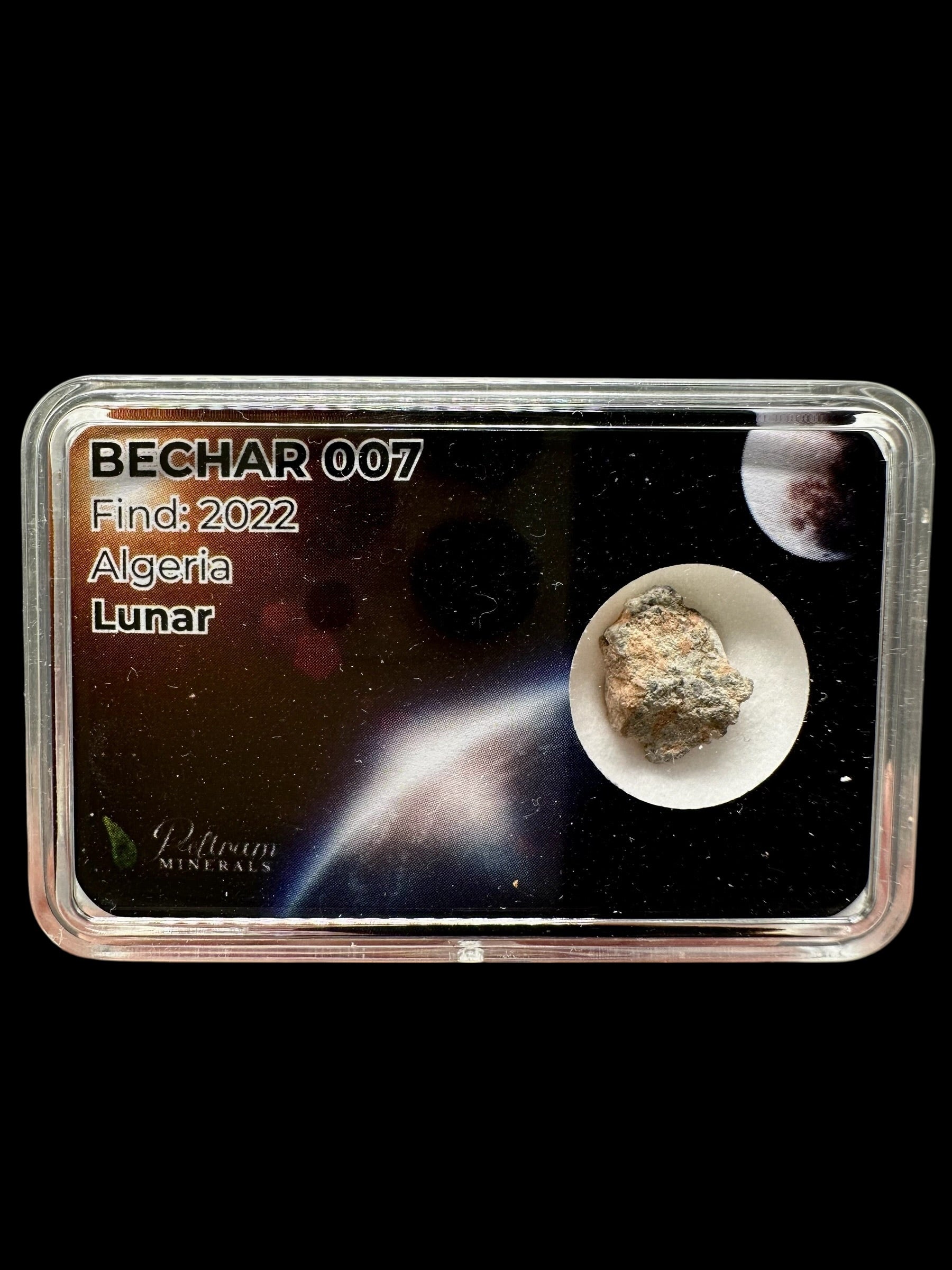Lunar meteorite Bechar 007 – 0,6g – Algeria