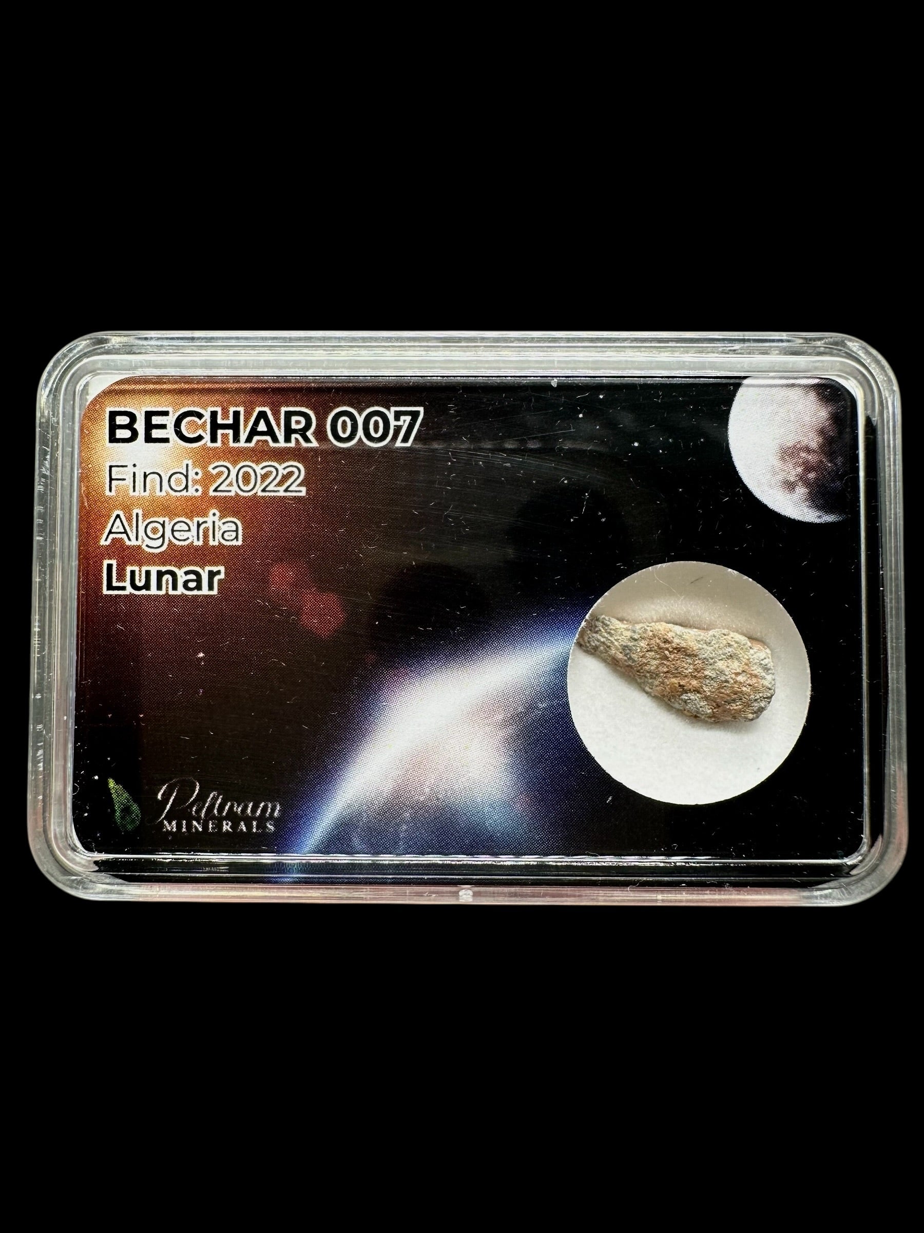 Lunar meteorite Bechar 007 – 0,4g – Algeria