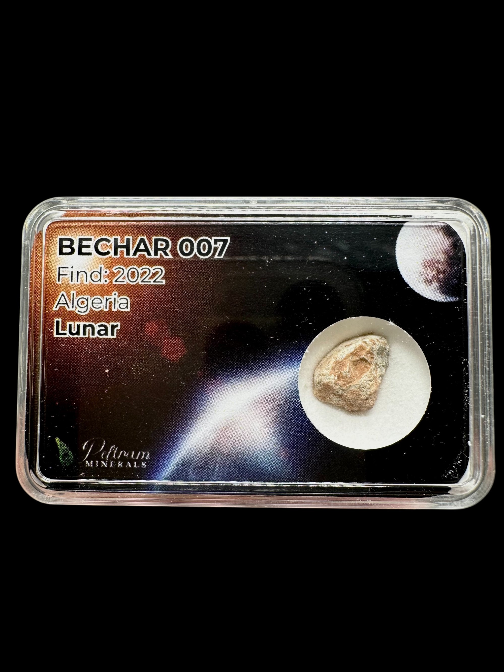 Lunar meteorite Bechar 007 – 0,6g – Algeria