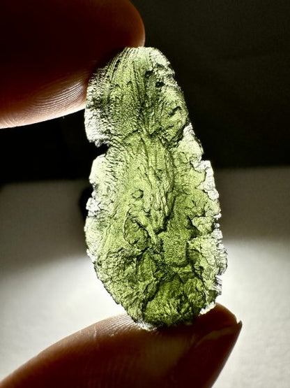 Moldavite Grezza – Kvitkovice – 6,7g - V385