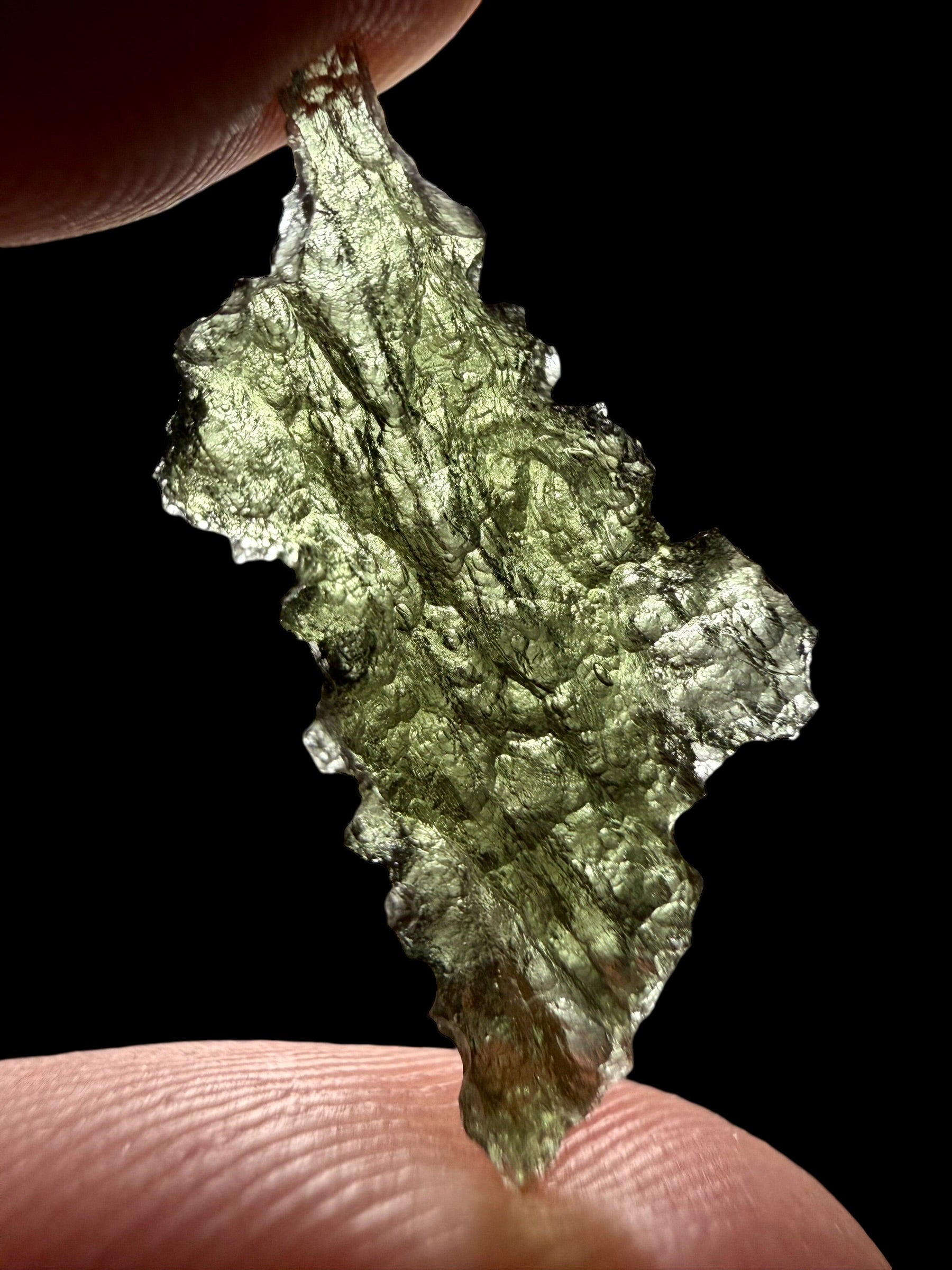 Moldavite – Maly Chlum – 0,8g - OVL091