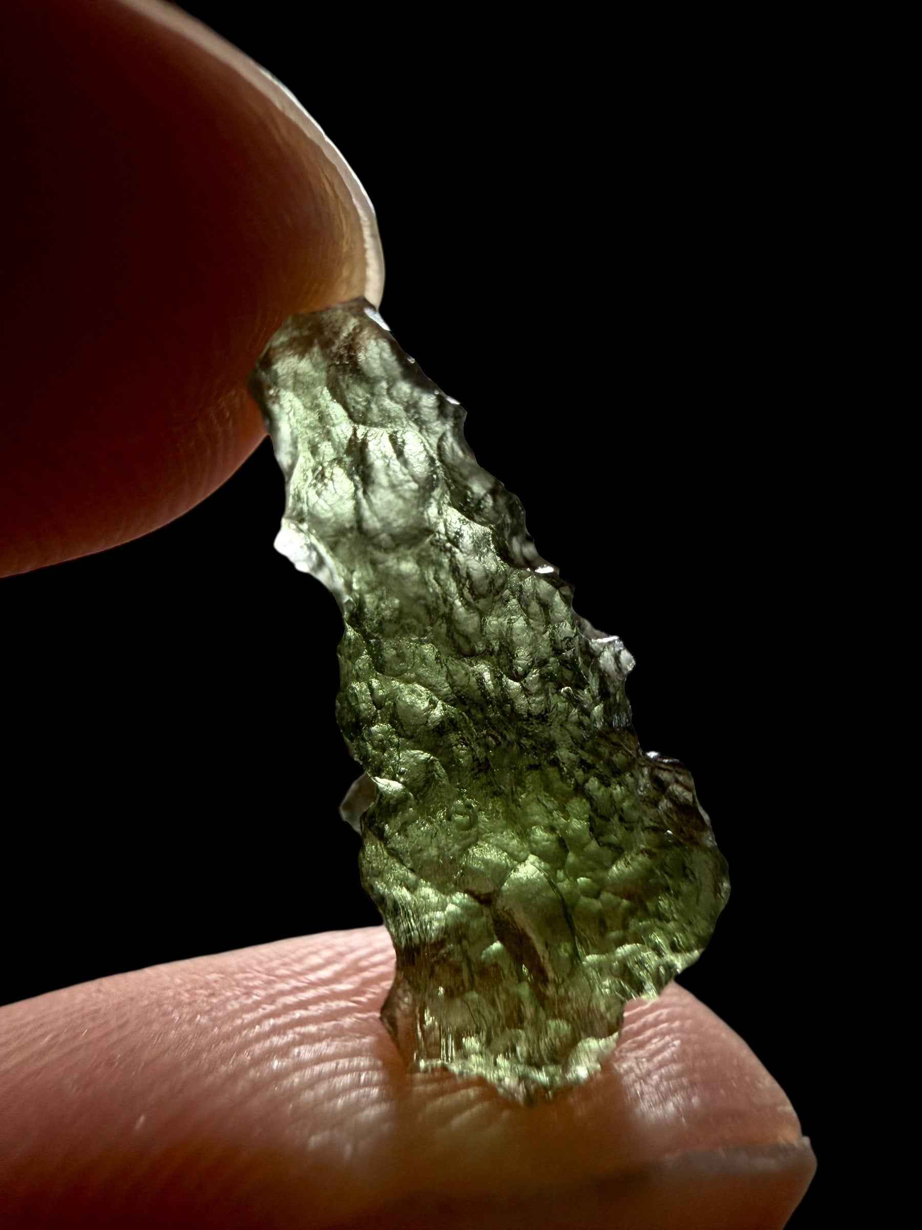 Moldavite – Maly Chlum – 0,5g - OVL114
