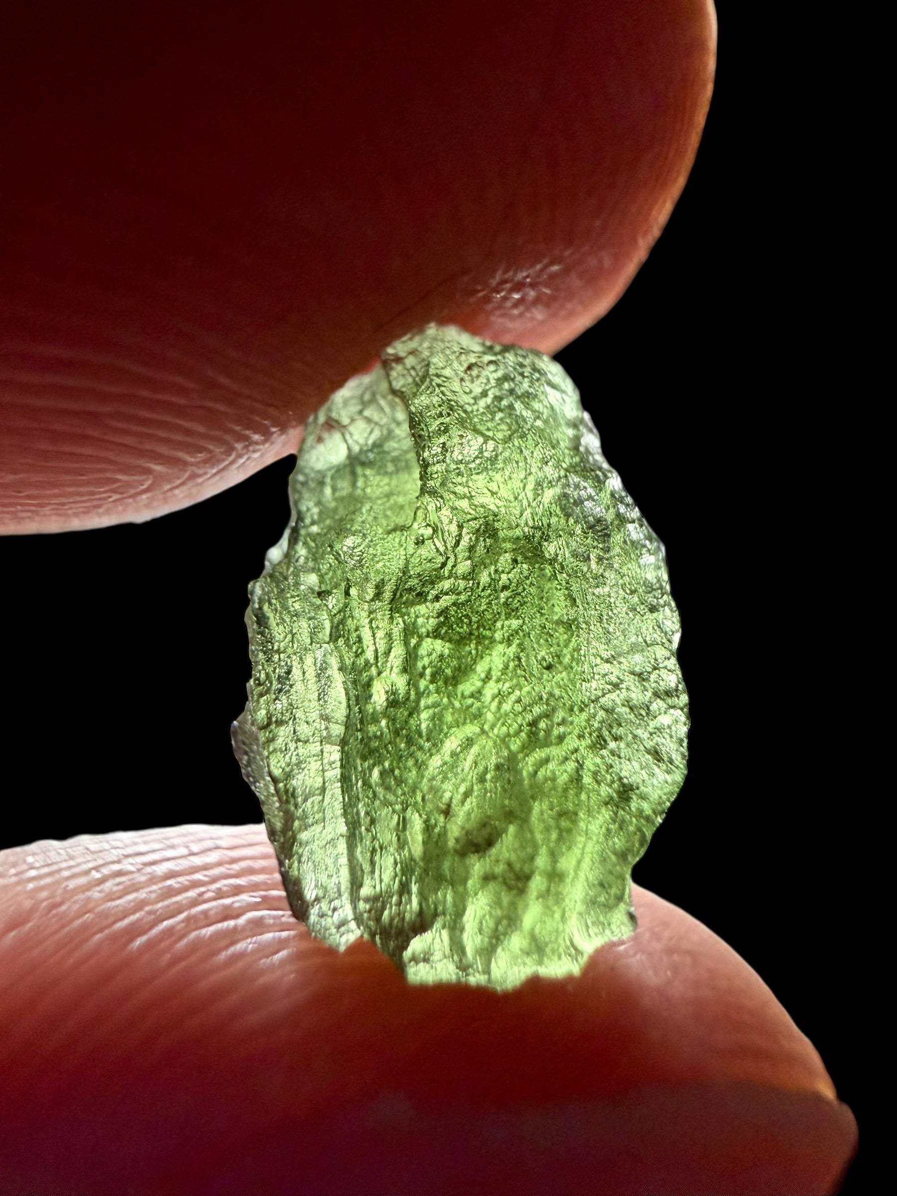 Moldavite – Marouskovo pole – 0,9g - OVL131