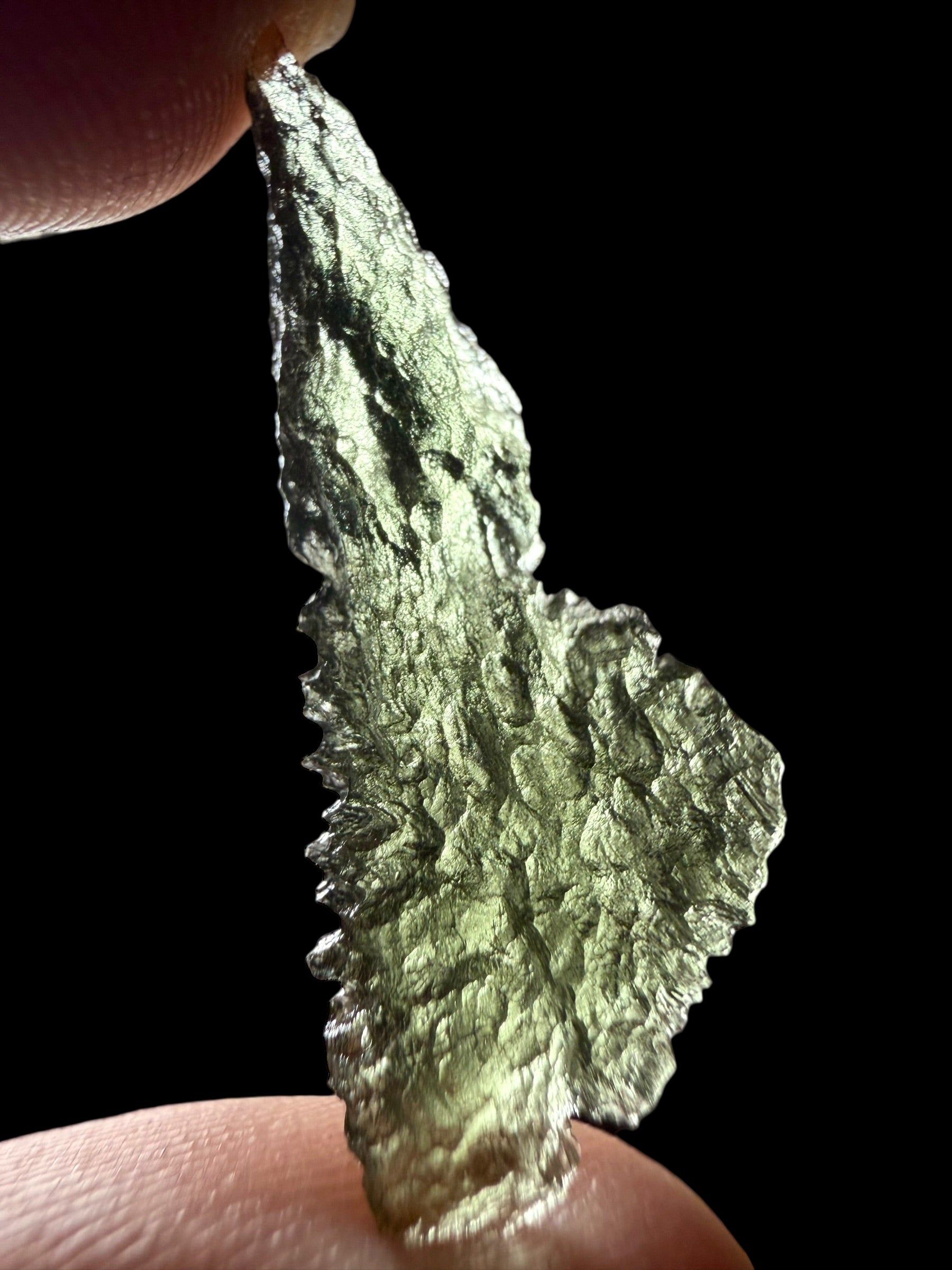 Moldavite – Marouskovo pole – 1,3g - OVL132