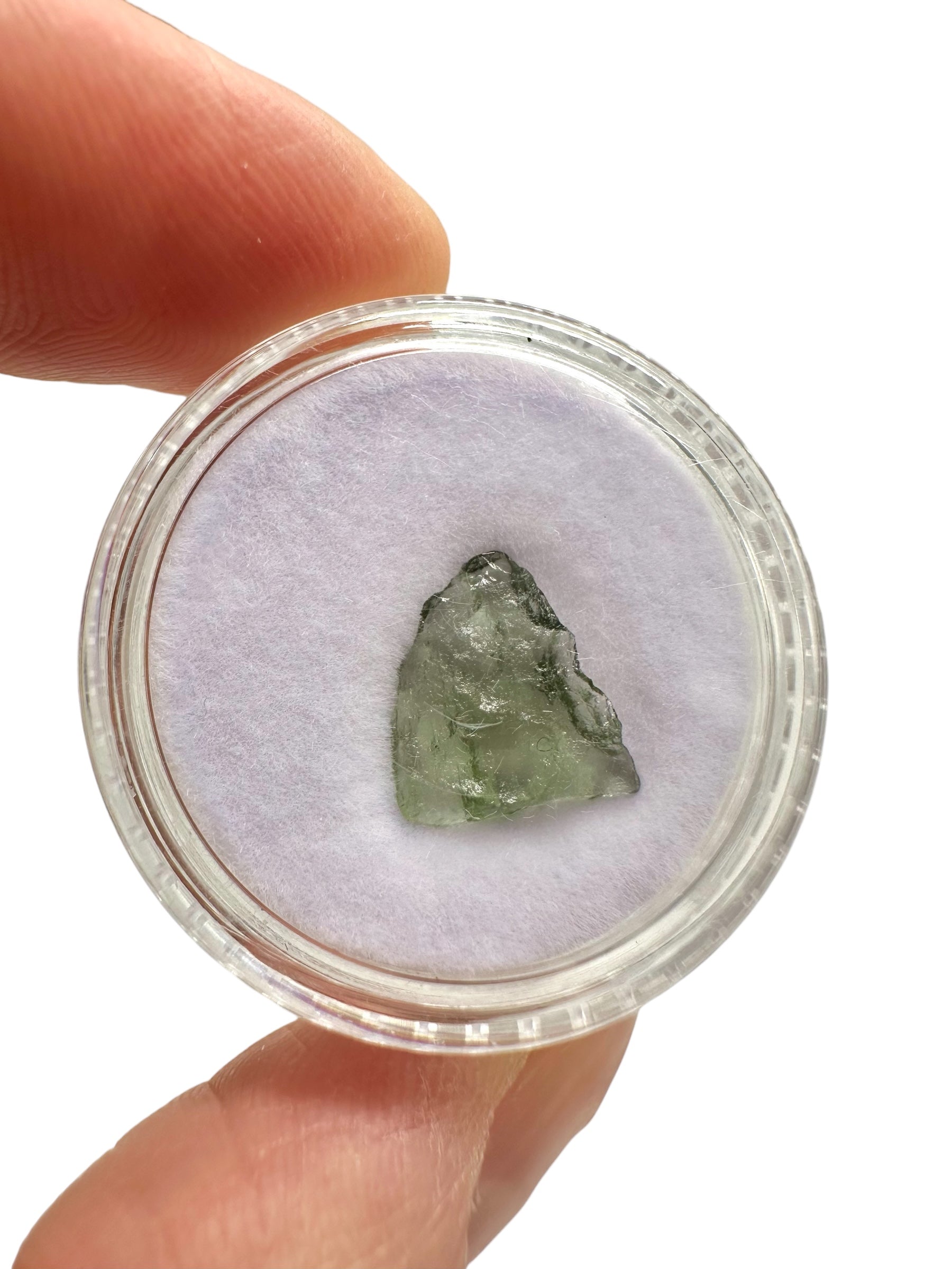 Moldavites in a box, 12 pieces - VK02