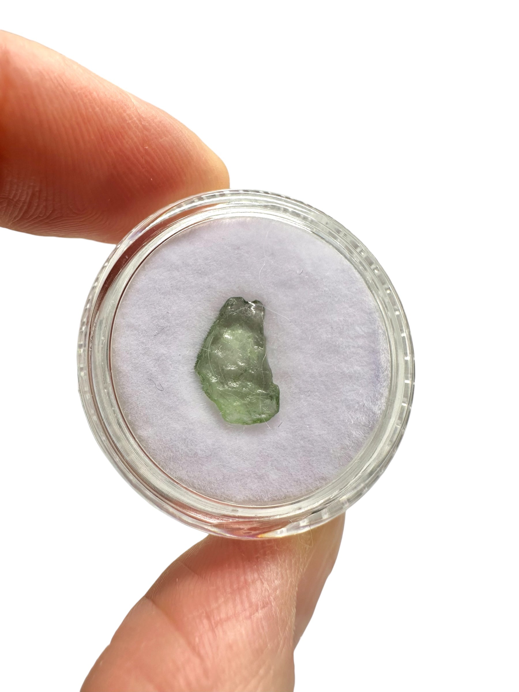 Moldavites in a box, 12 pieces - VK02