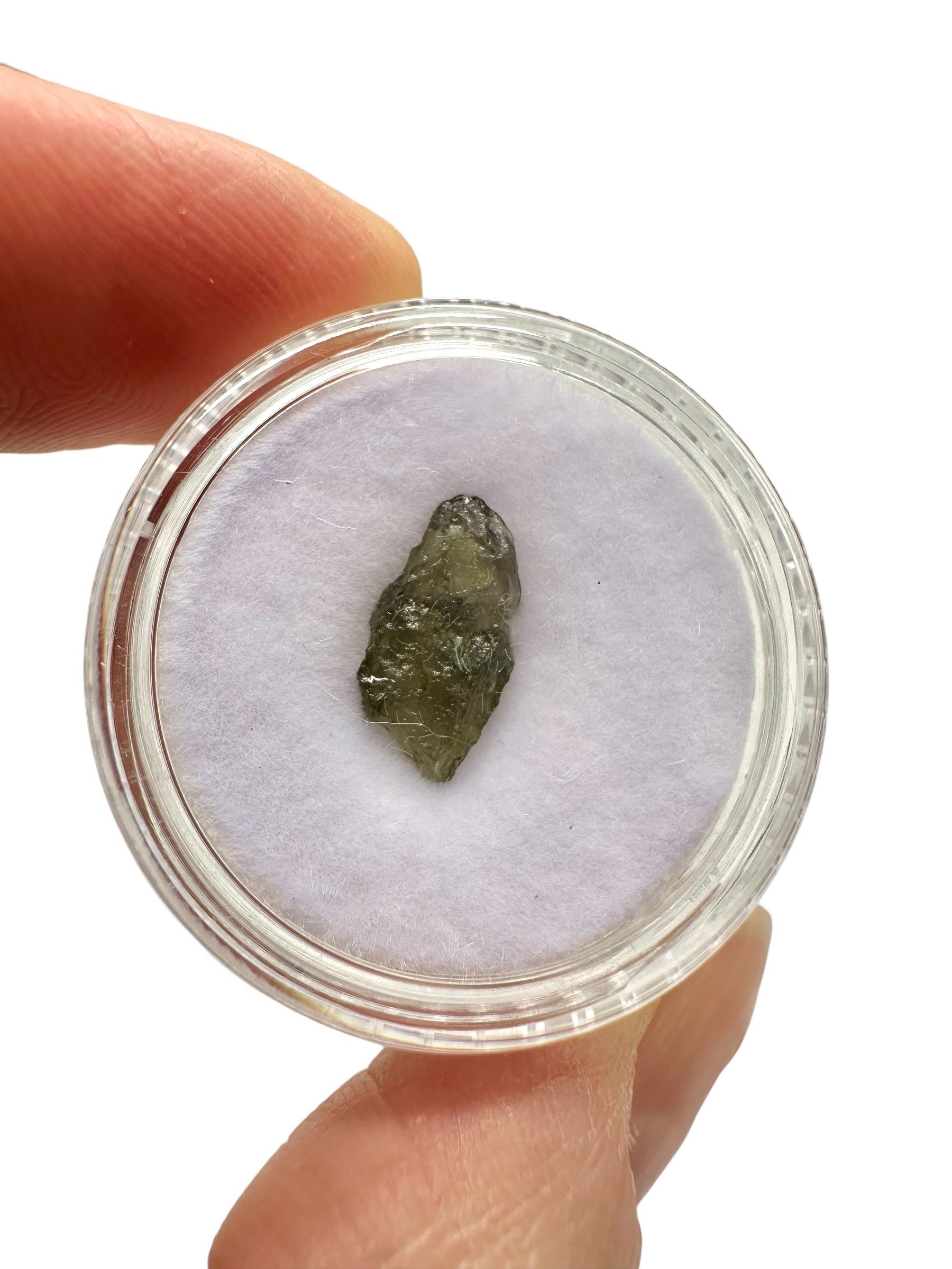 Moldavites in a box, 12 pieces - VK02