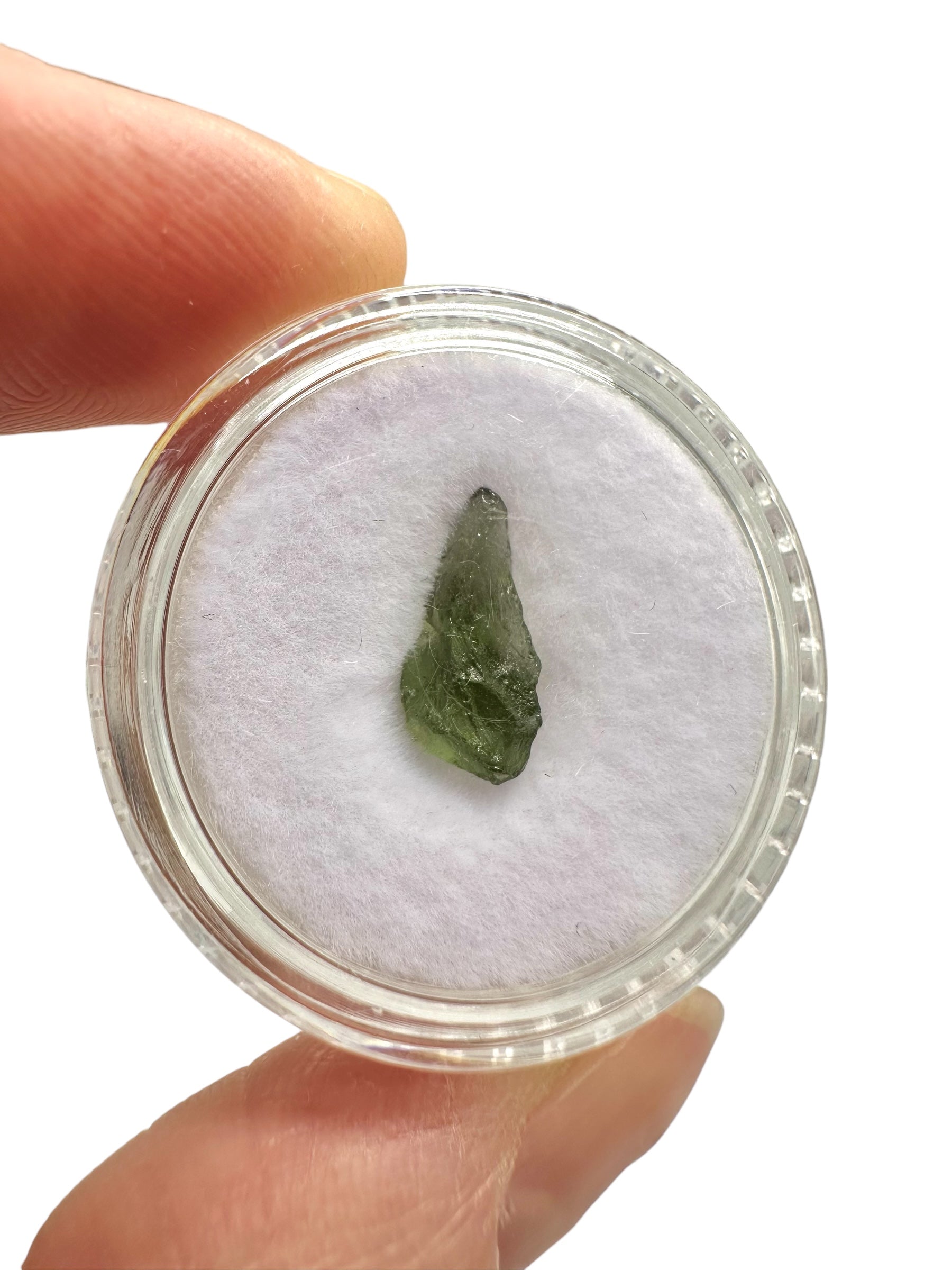 Moldavites in a box, 12 pieces - VK02