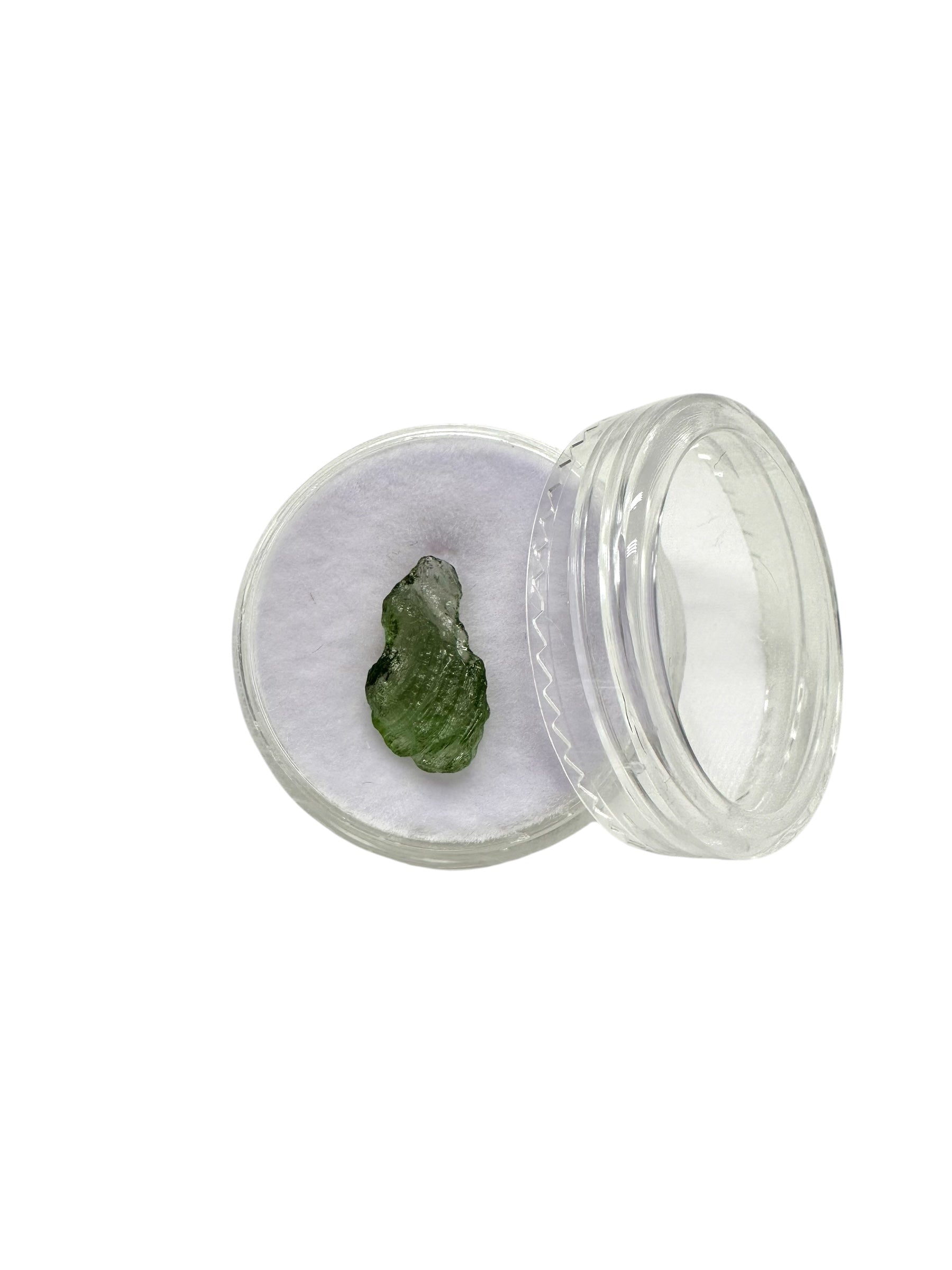 Moldavites in a box, 12 pieces - VK03