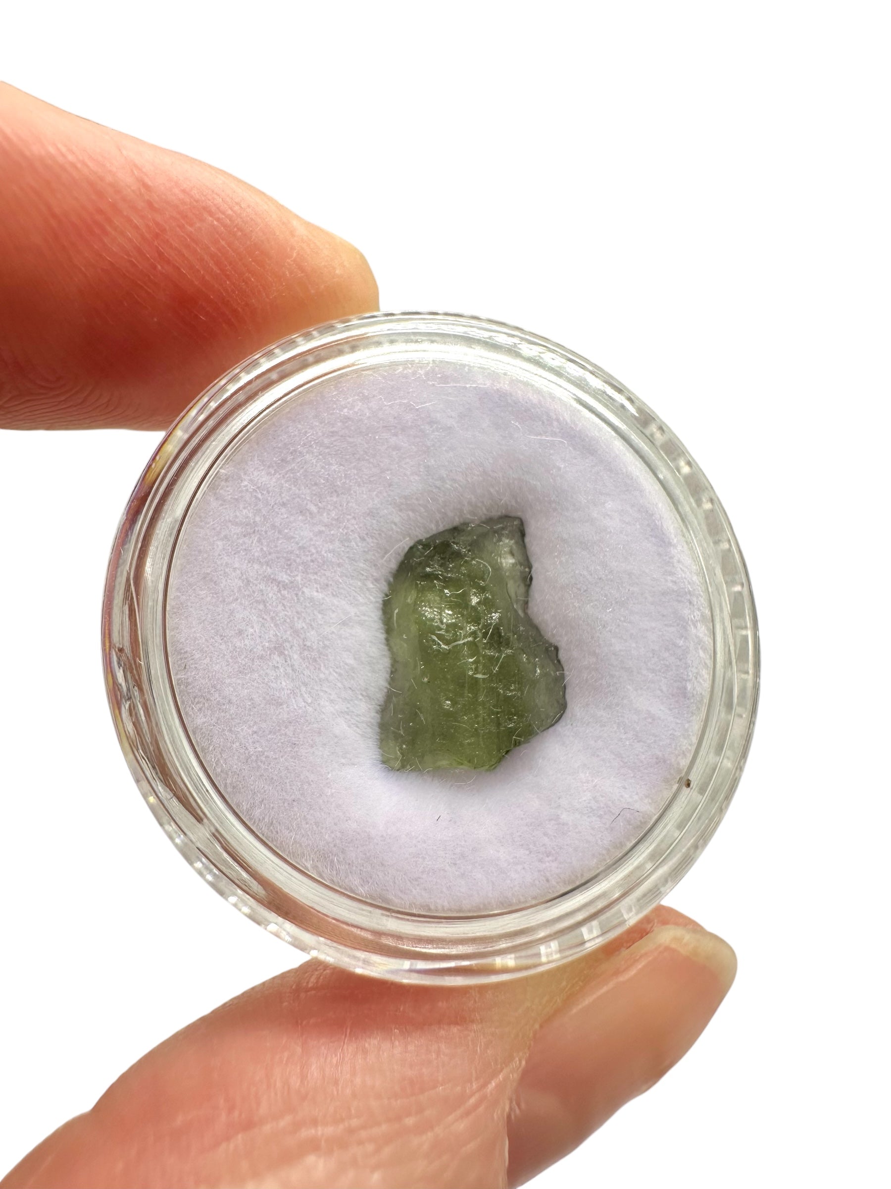 Moldavites in a box, 12 pieces - VK03