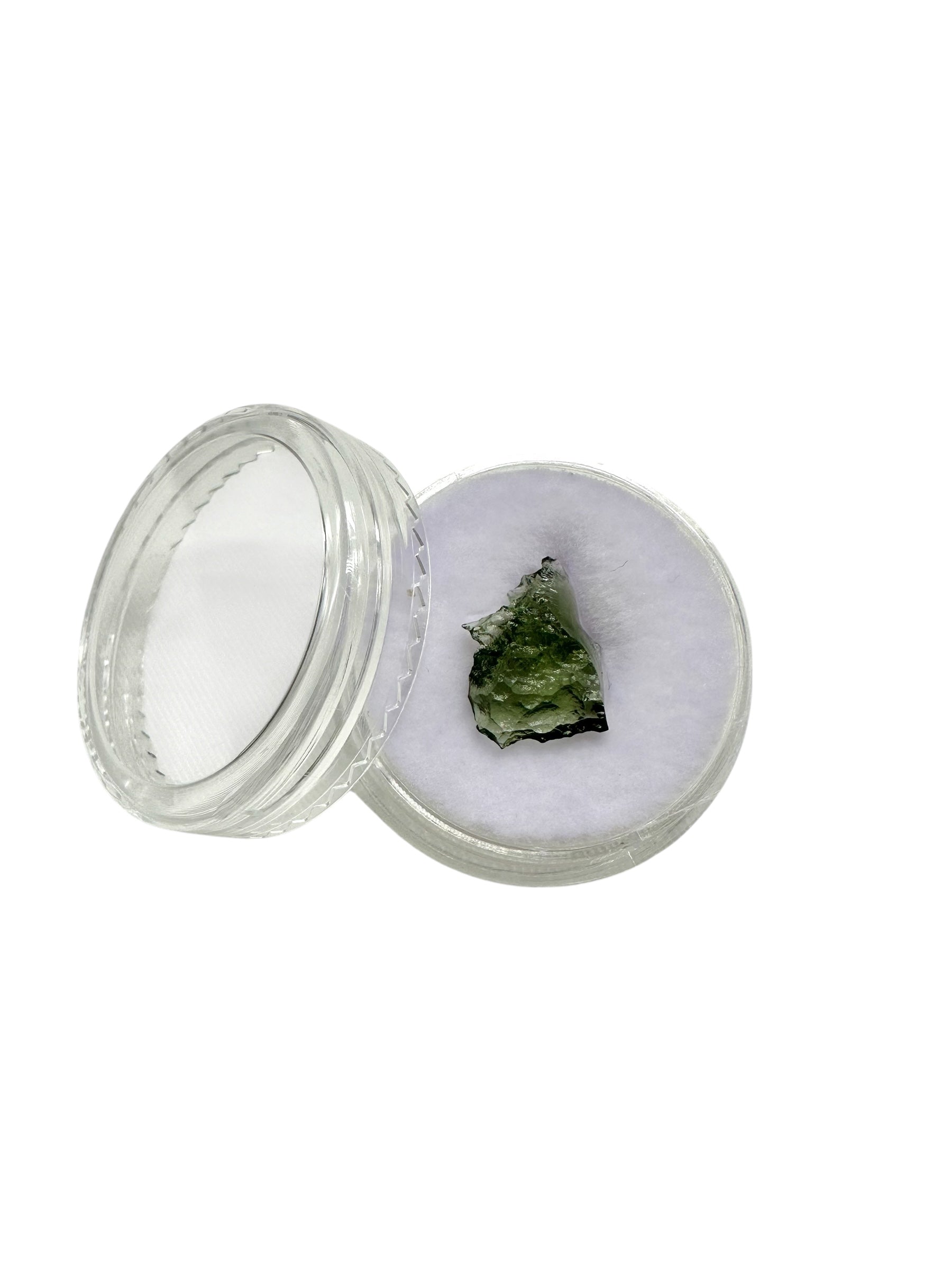 Moldavites in a box, 12 pieces - VK04