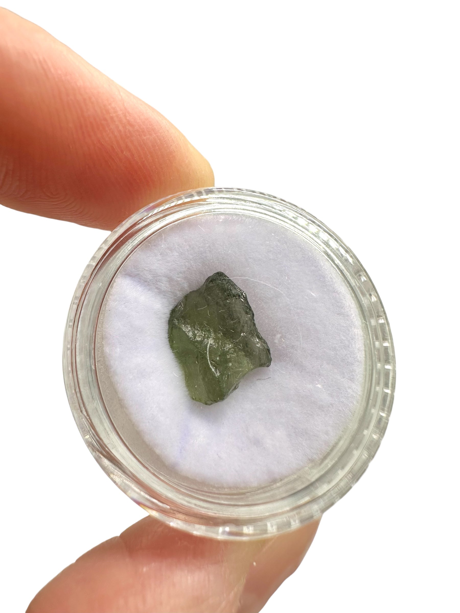 Moldavites in a box, 12 pieces - VK04