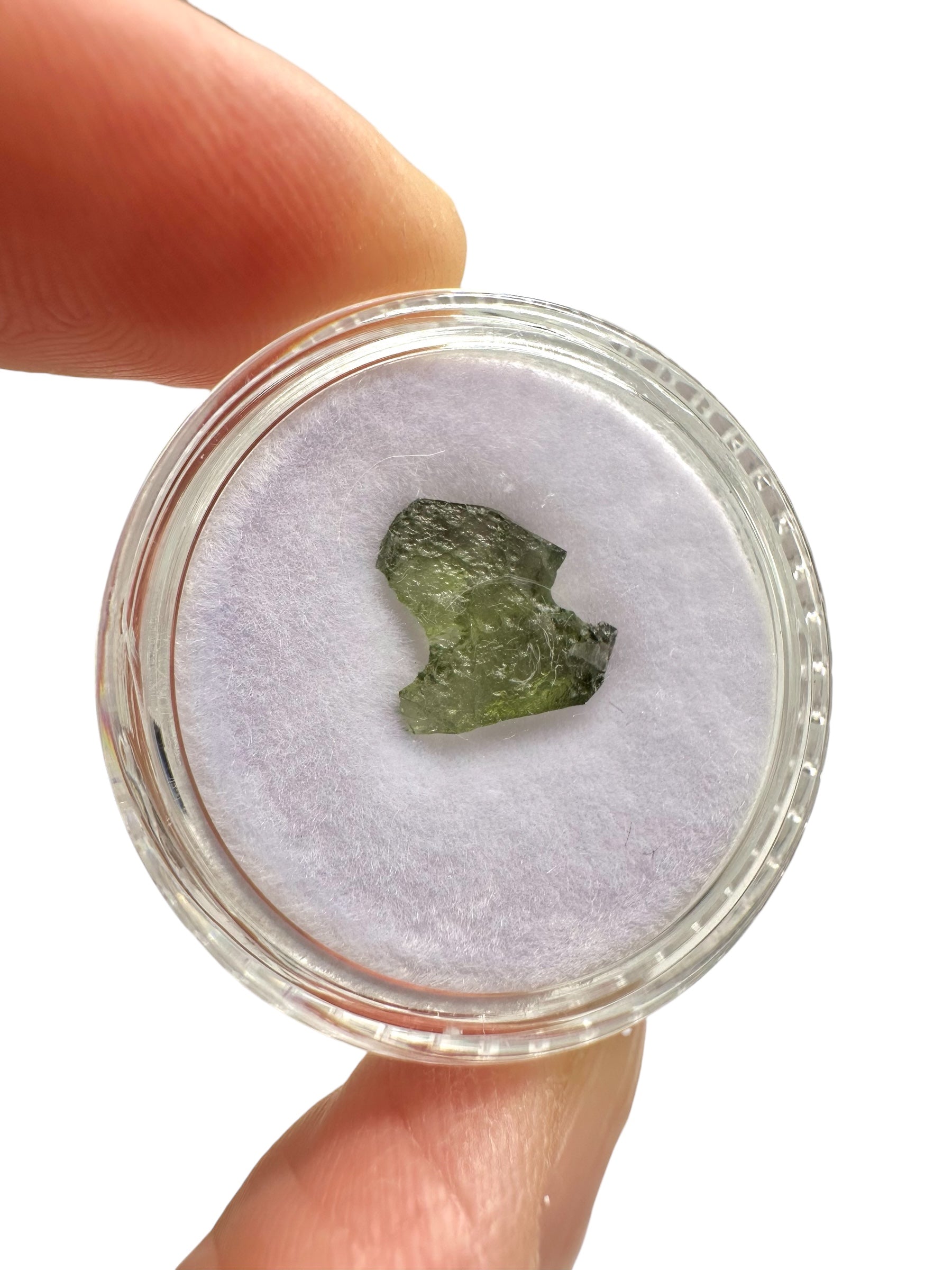 Moldavites in a box, 12 pieces - VK04