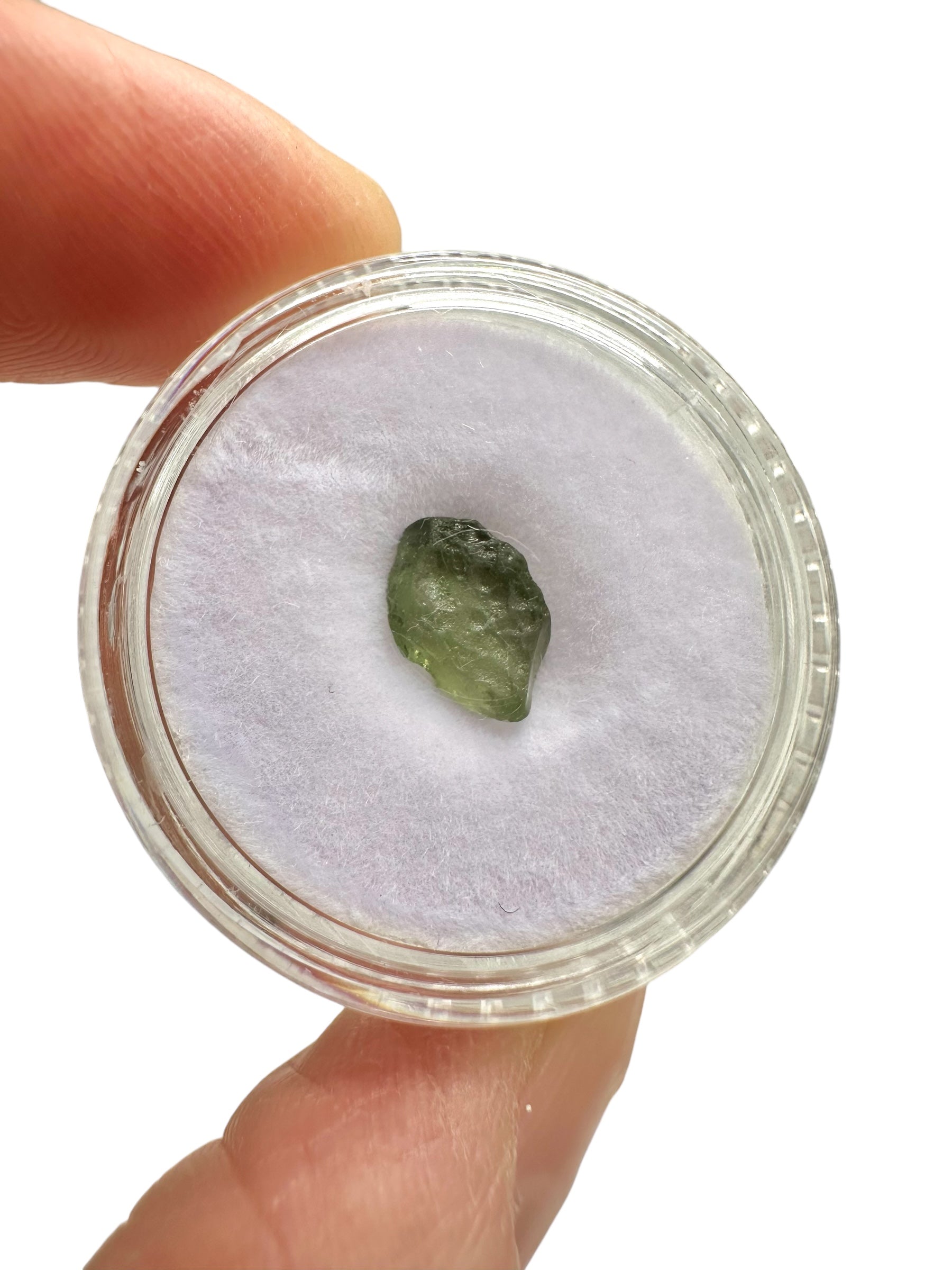 Moldavites in a box, 12 pieces - VK04