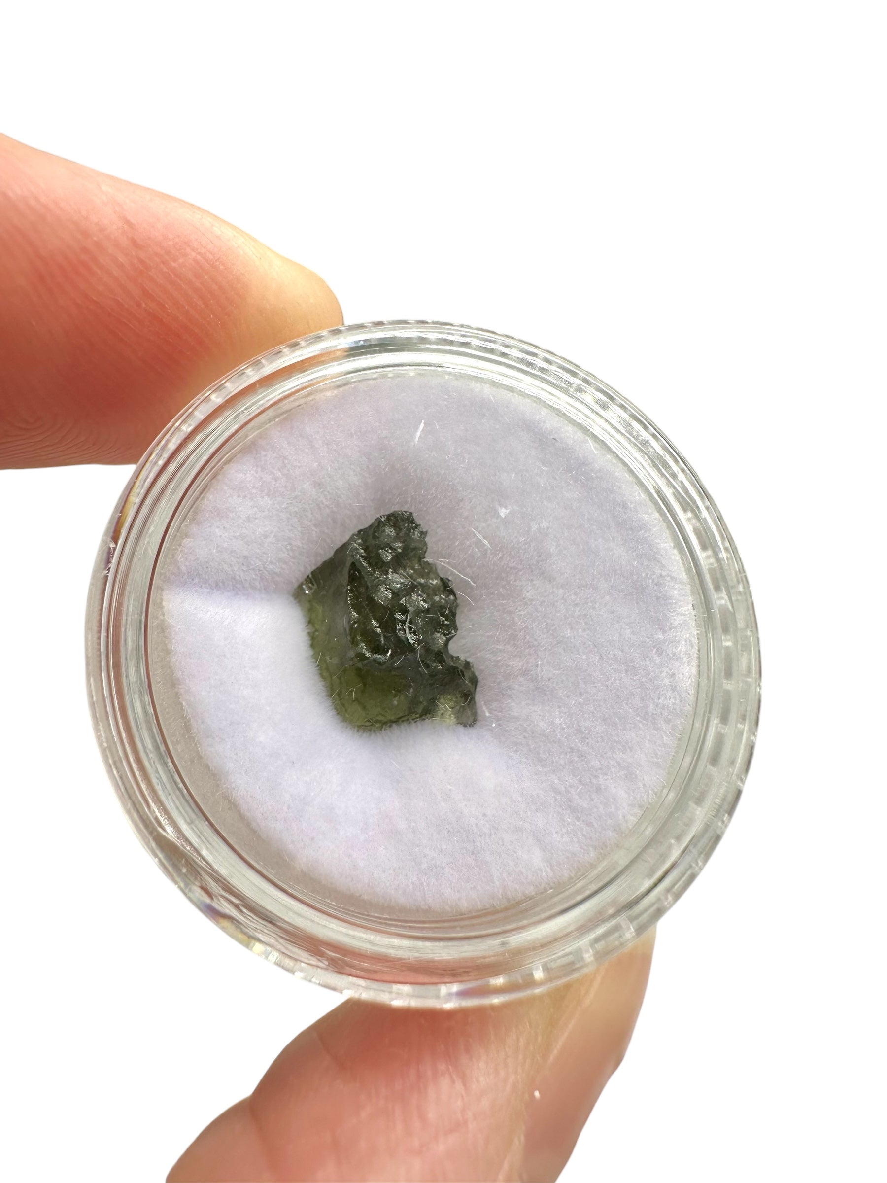 Moldavites in a box, 12 pieces - VK04