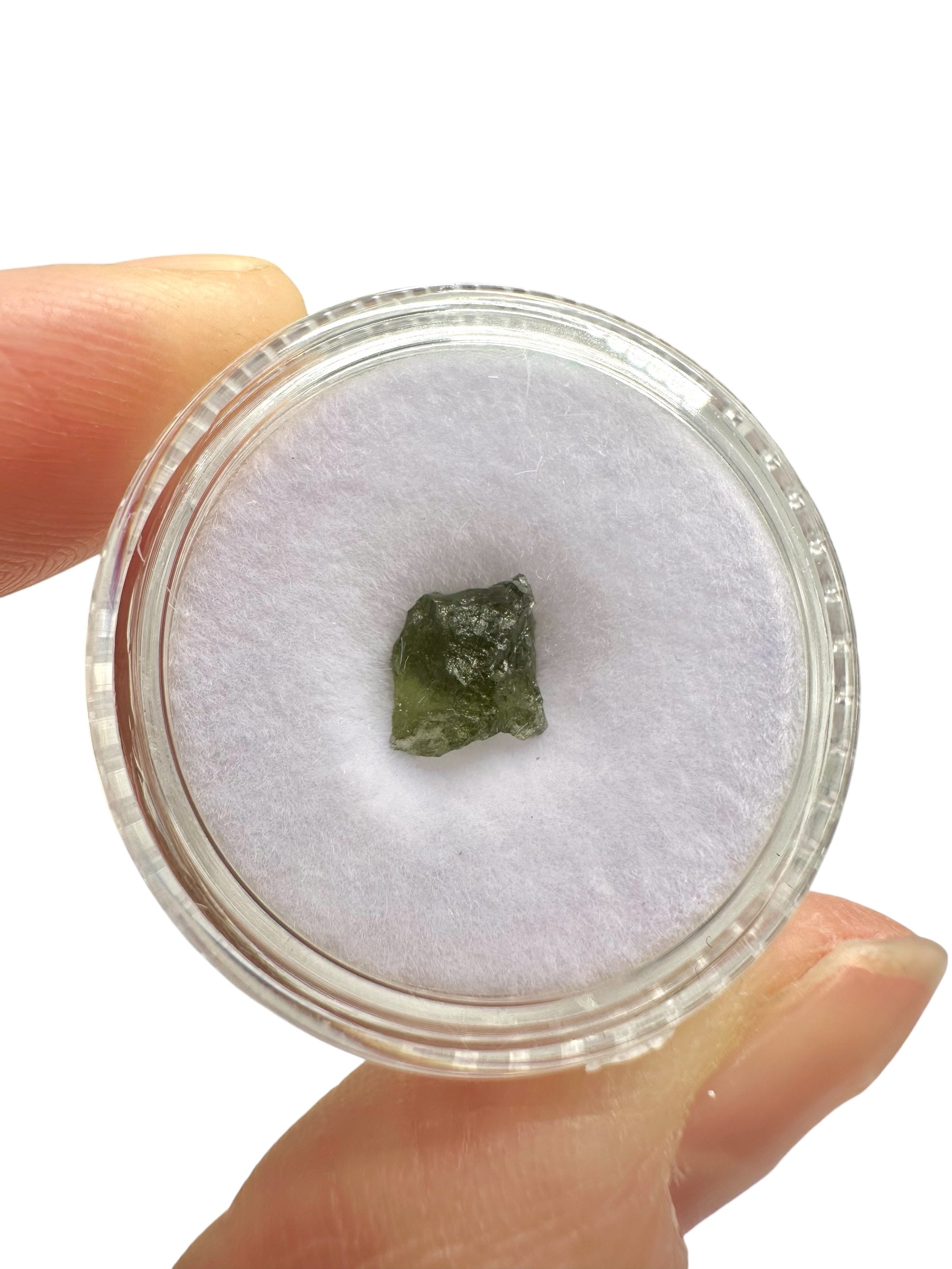 Moldavites in a box, 12 pieces - VK04