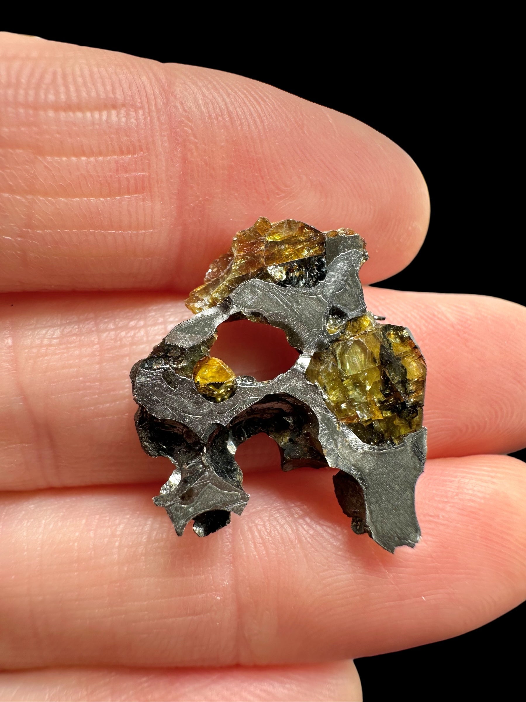 Meteorite Pallasite Springwater 3g – Canada