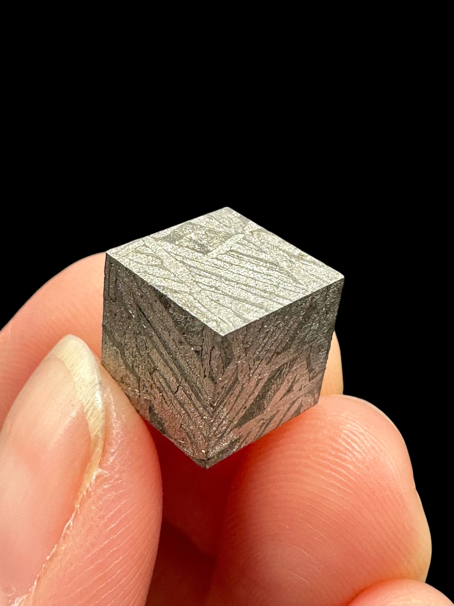 Meteorite Aletai Cube 9mm – Xinjiang, China - MEAL126