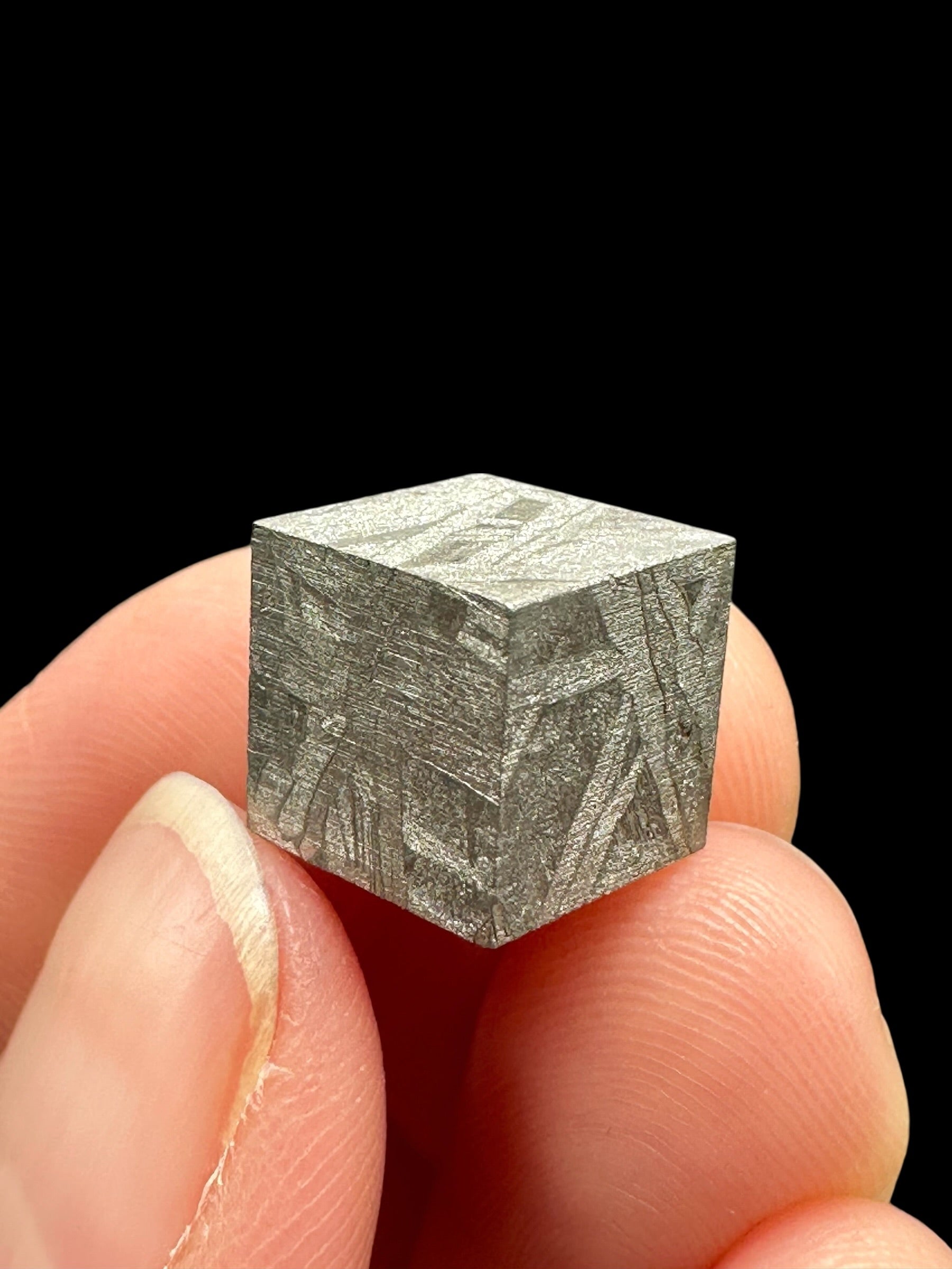 Meteorite Aletai Cube 9mm – Xinjiang, China - MEAL128