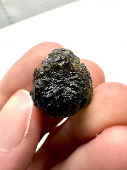 Moldavite Grezza – Maly Chlum – 4,4g - V066-1