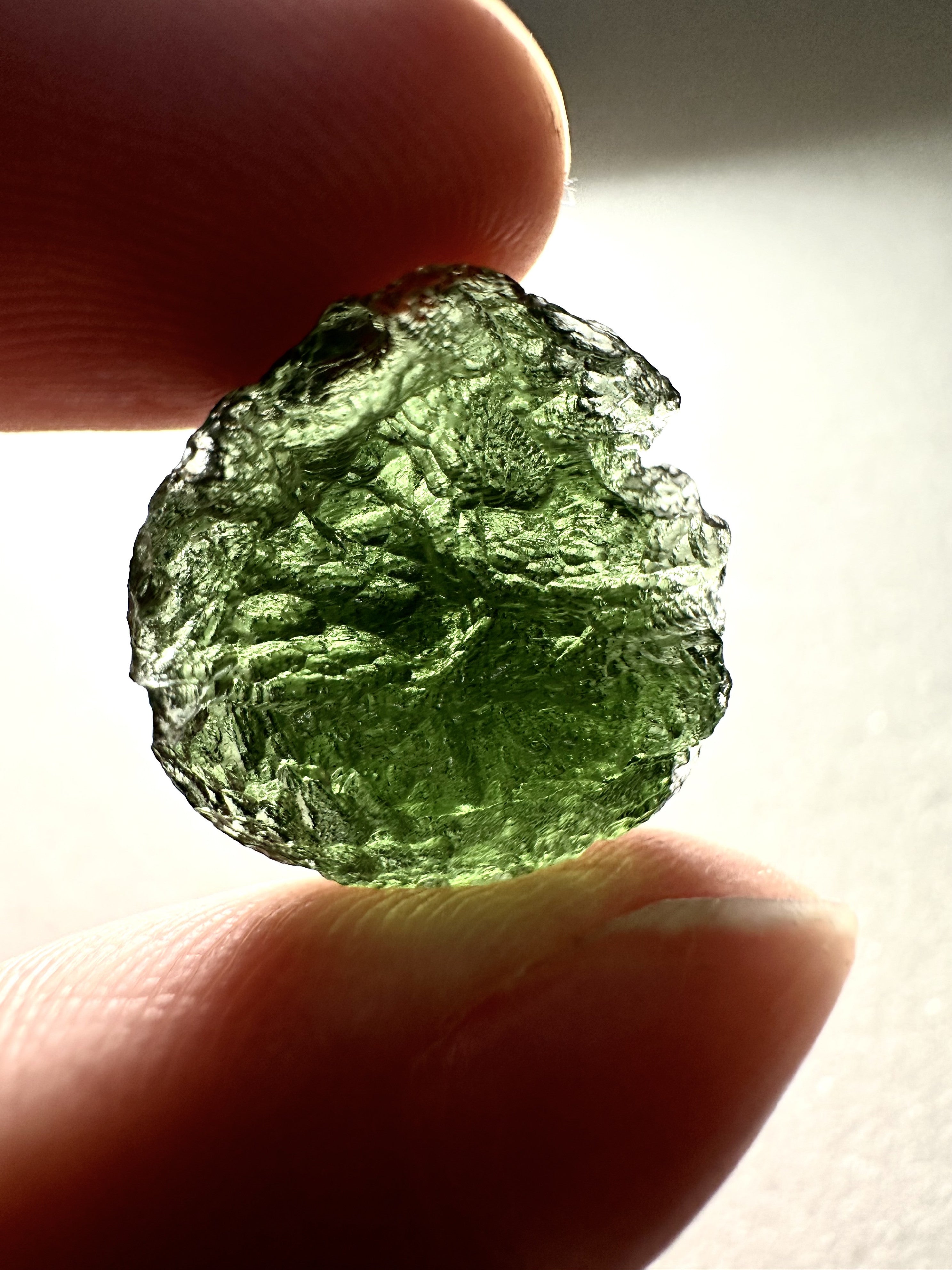 Moldavite – Maly Chlum – 4,4g - V1696