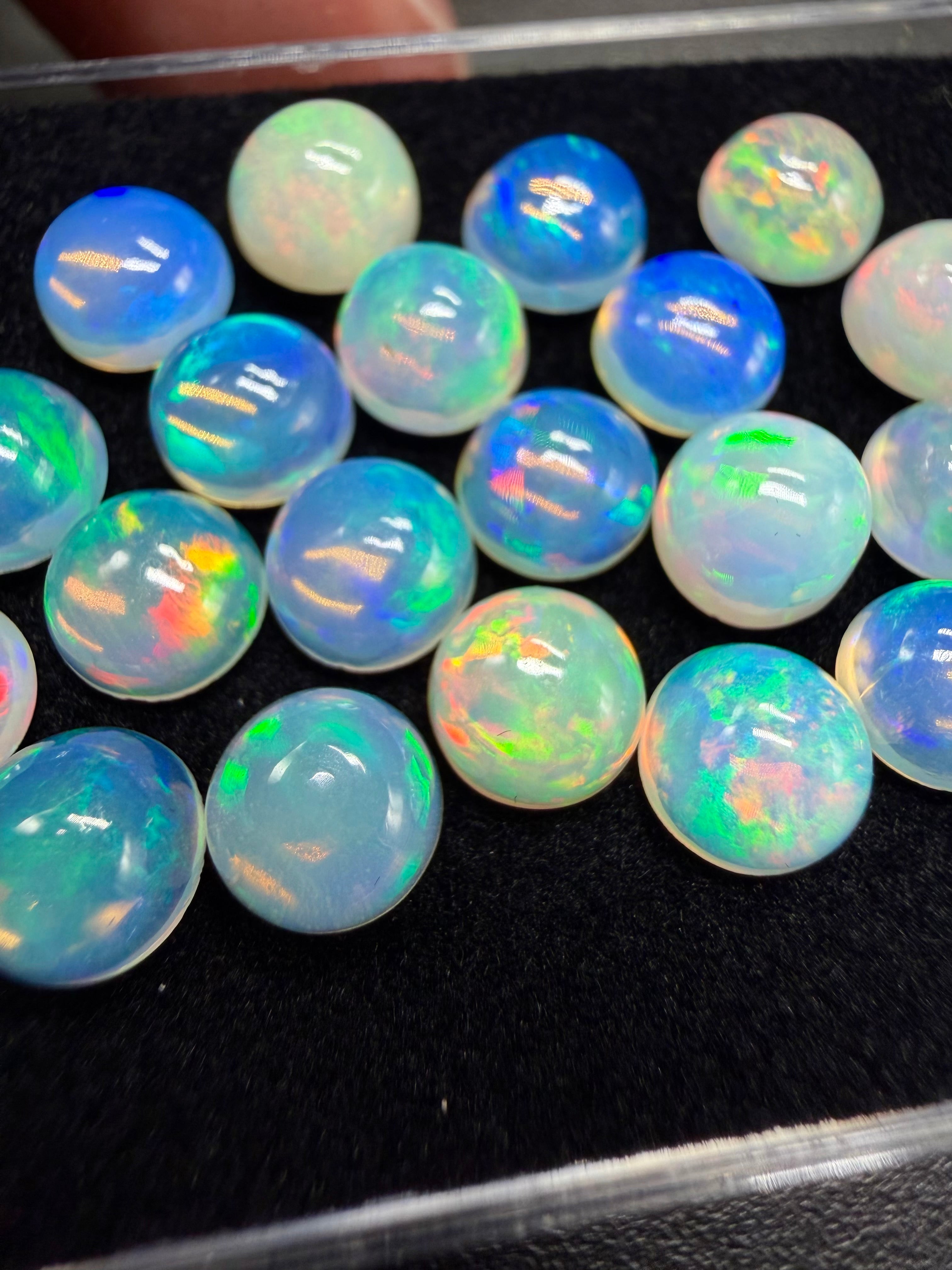 20 pcs precious opal cabochons – Welo, Ethiopia - OPK131