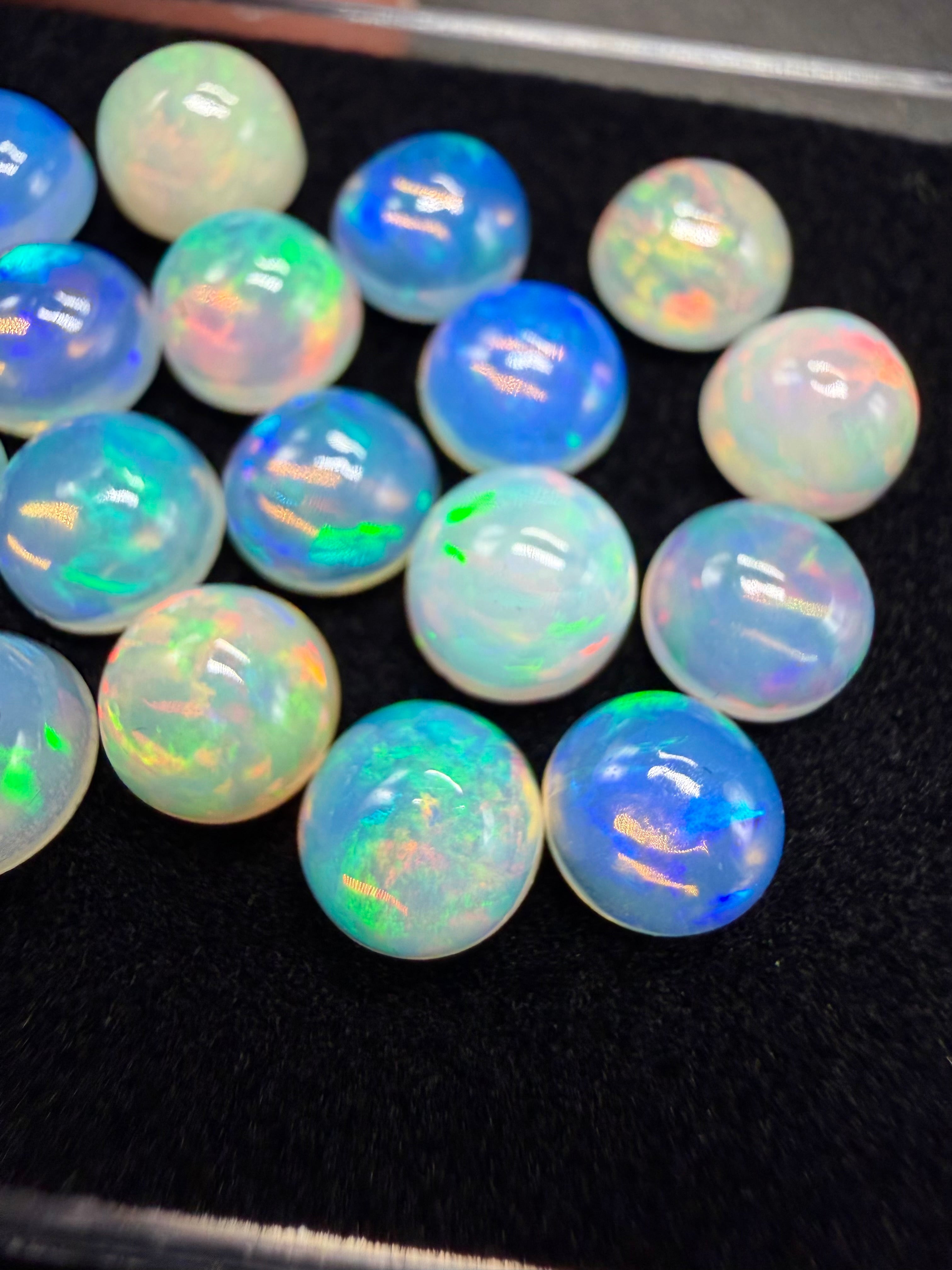 20 pcs precious opal cabochons – Welo, Ethiopia - OPK131