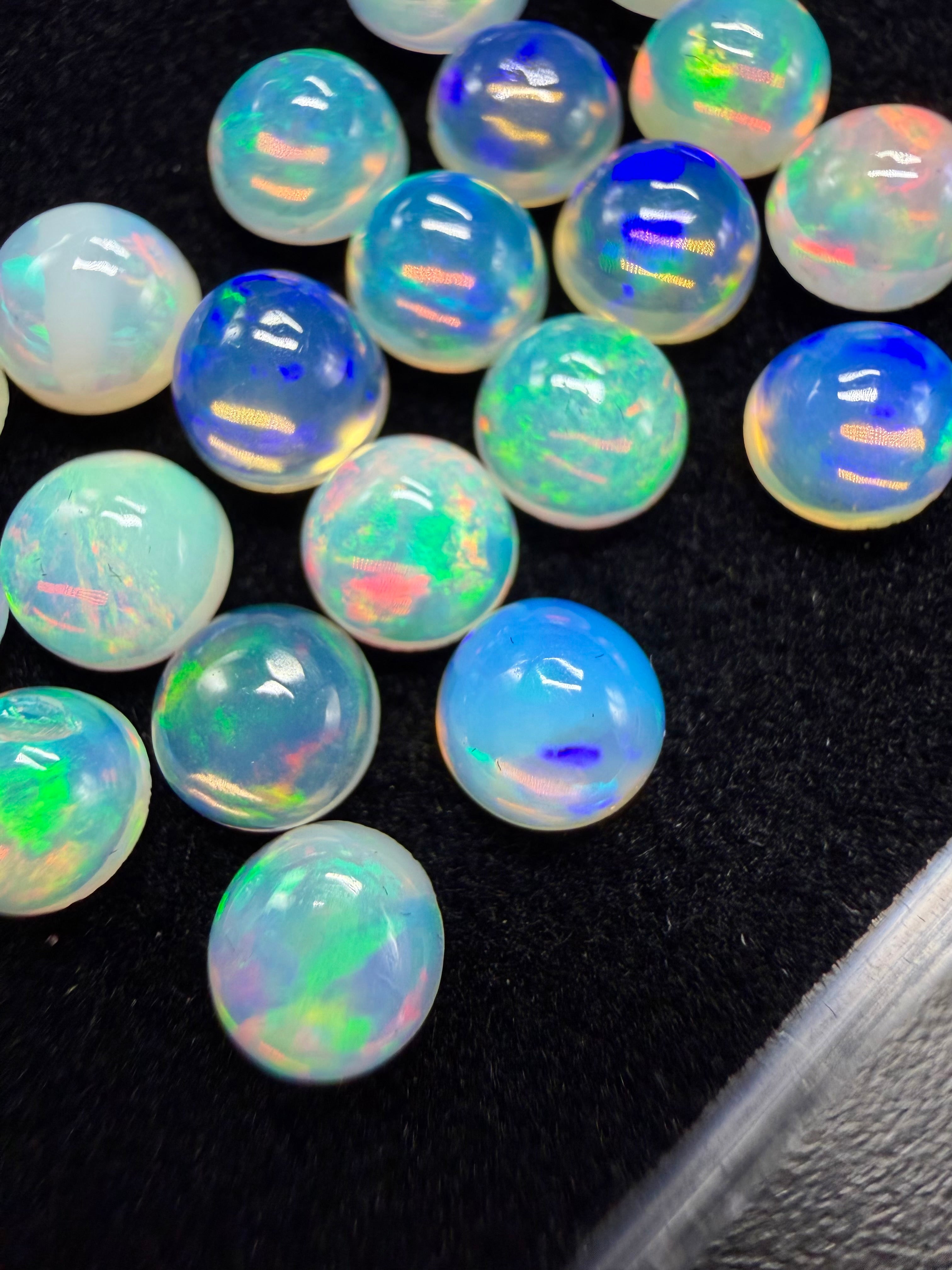 20 pcs precious opal cabochons – Welo, Ethiopia - OPK132