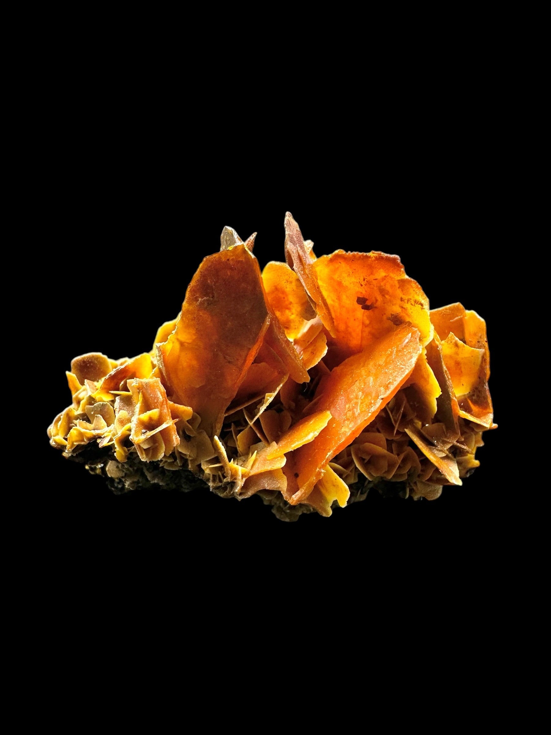Wulfenite – Kuruktag Mountains – Xinjiang Uygur, China - WY008