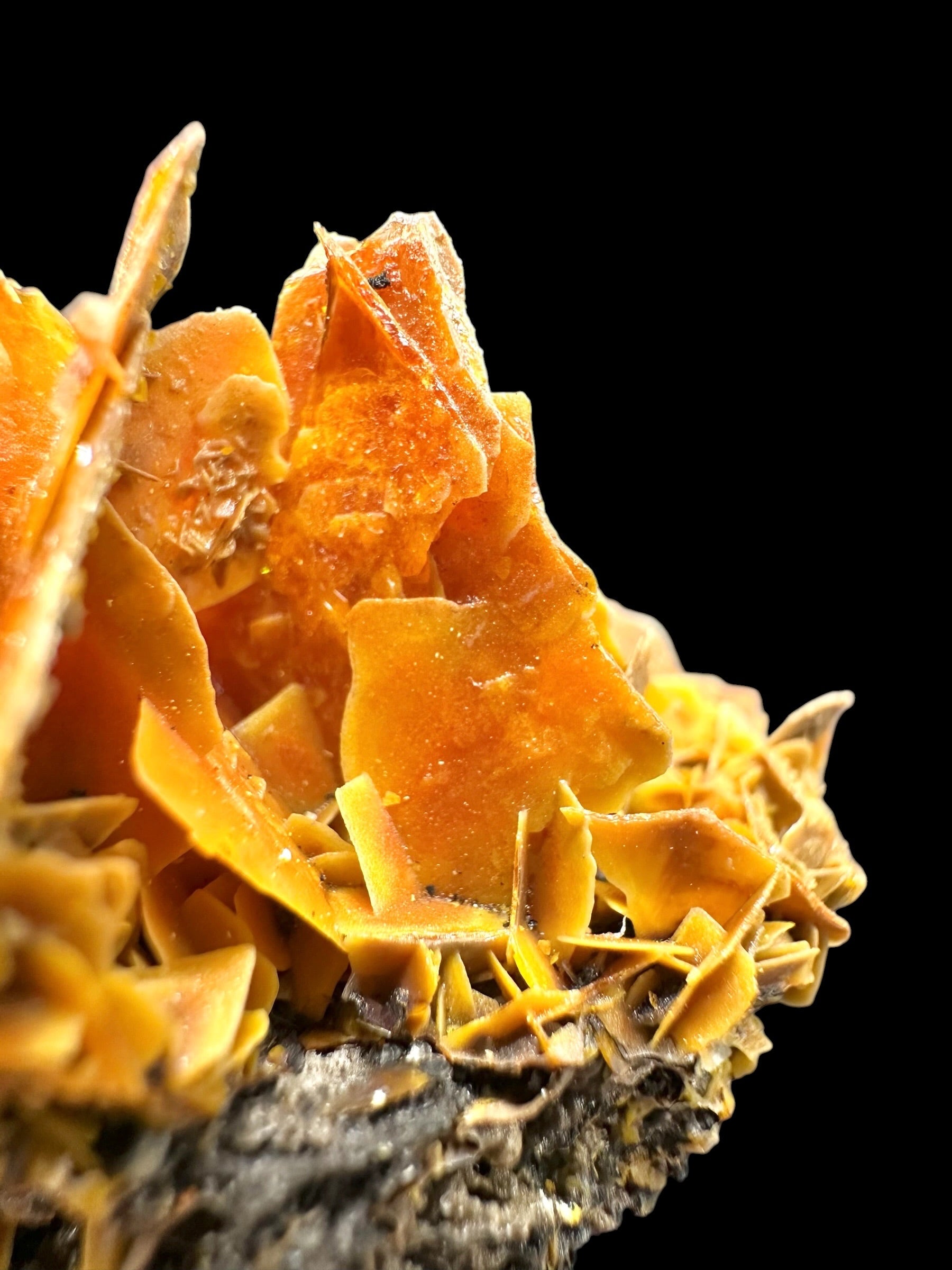 Wulfenite – Kuruktag Mountains – Xinjiang Uygur, China - WY008