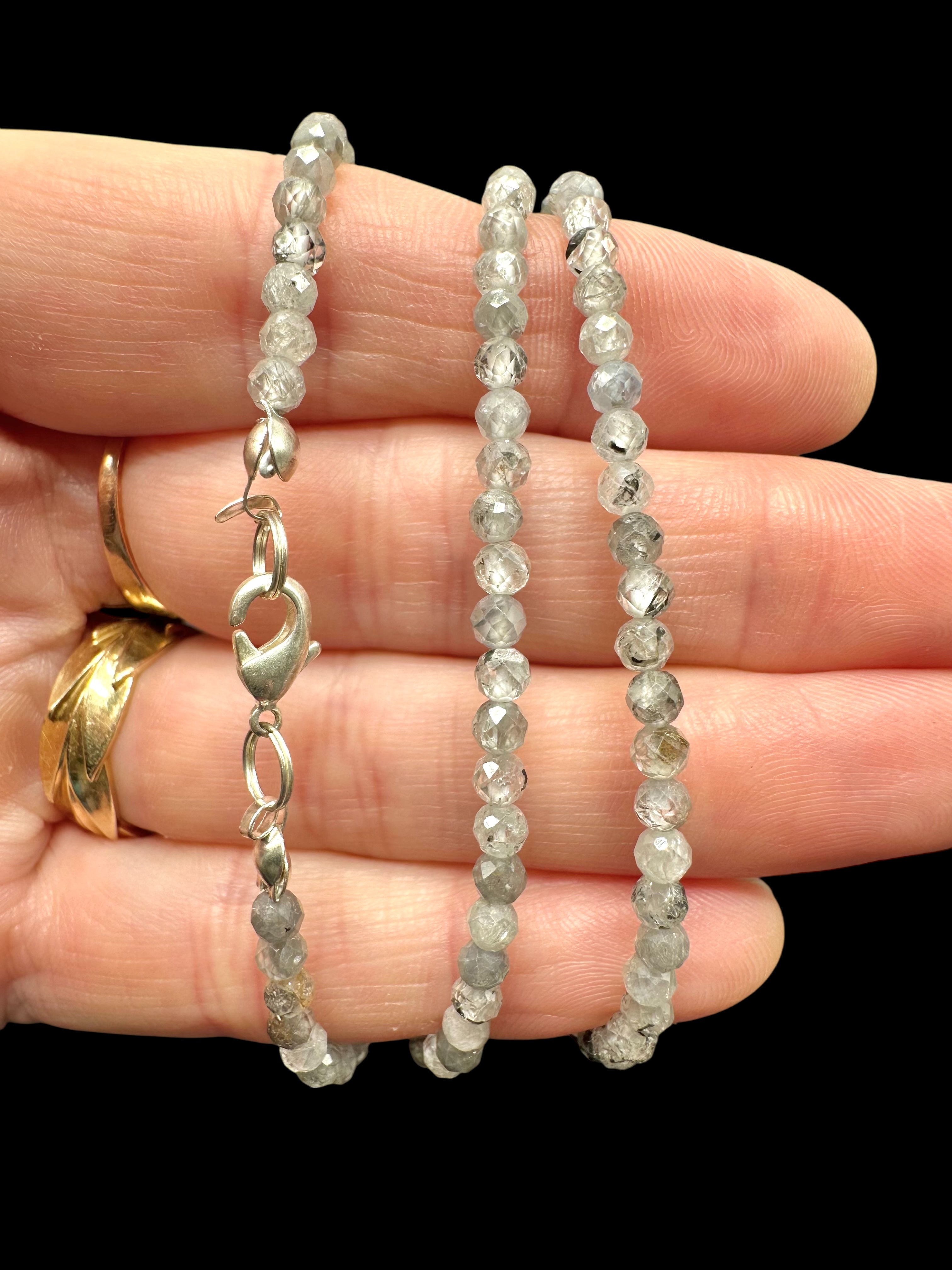 Zircon necklace 45 cm (3,5mm) - NAH52