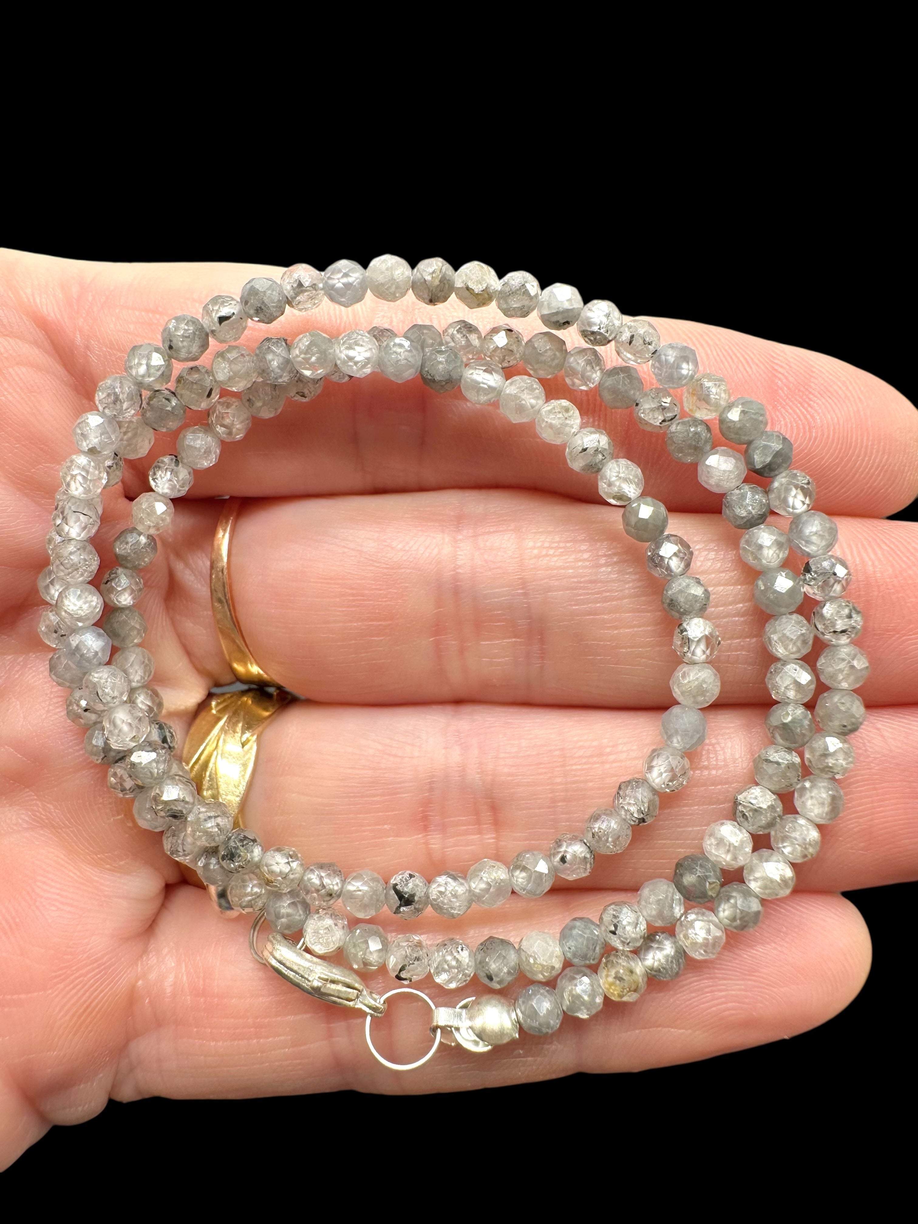 Zircon necklace 45 cm (3,5mm) - NAH52