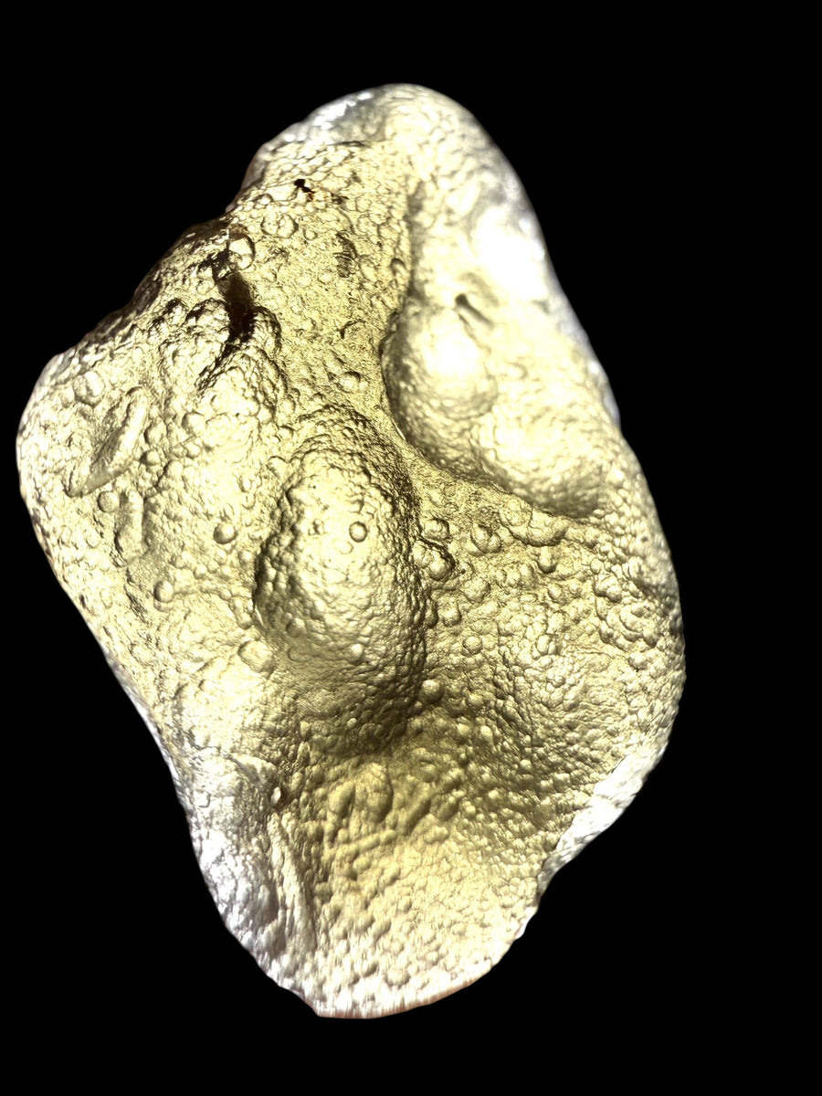 Moldavite – Mackovice u Majovek – 5,51g - VM12 retroilluminata