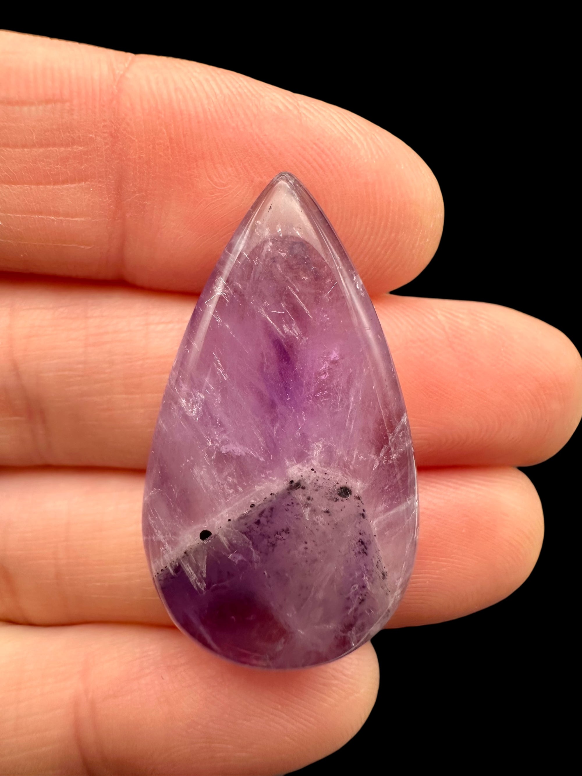 Amethyst cabochon – Bolivia