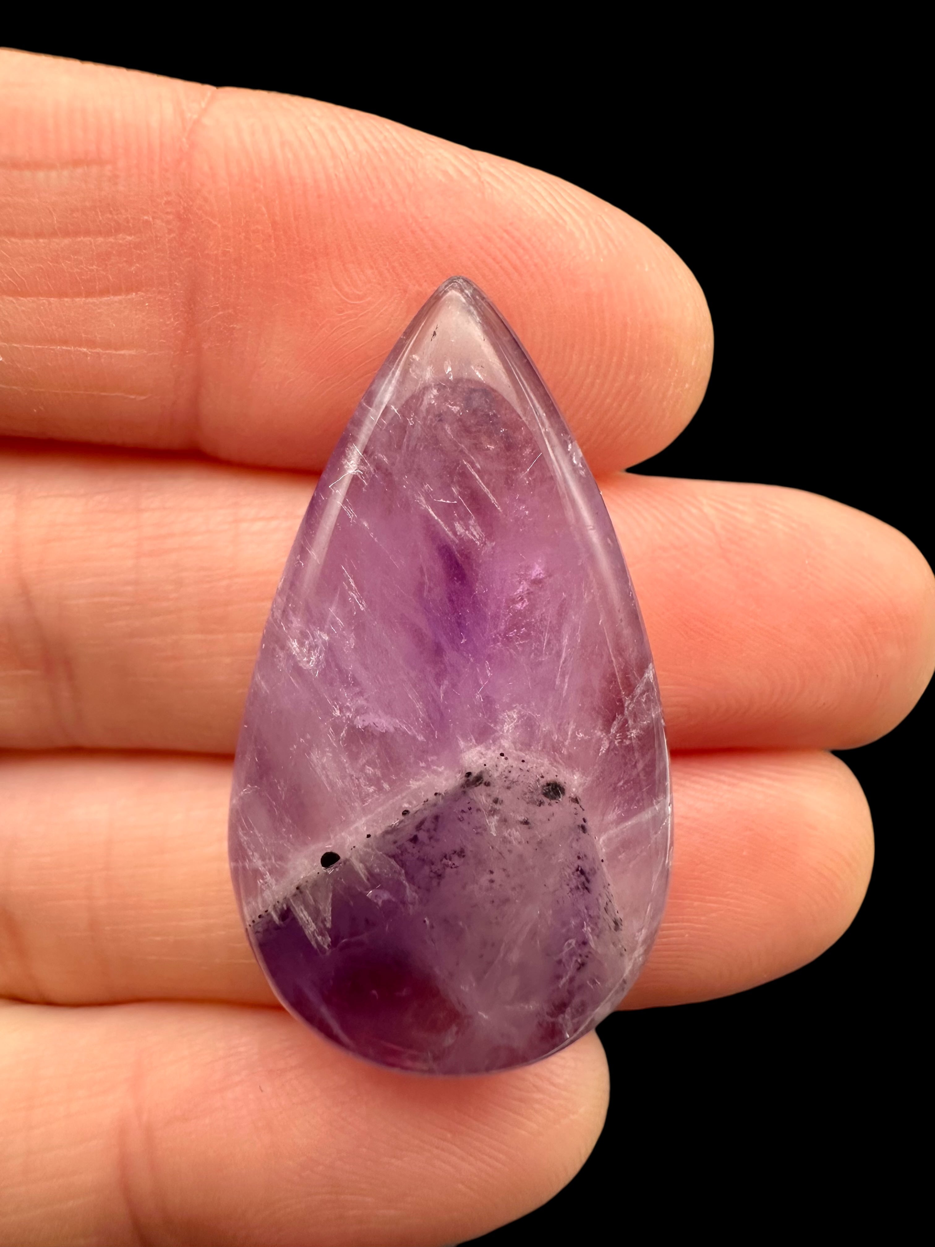 Amethyst cabochon – Bolivia