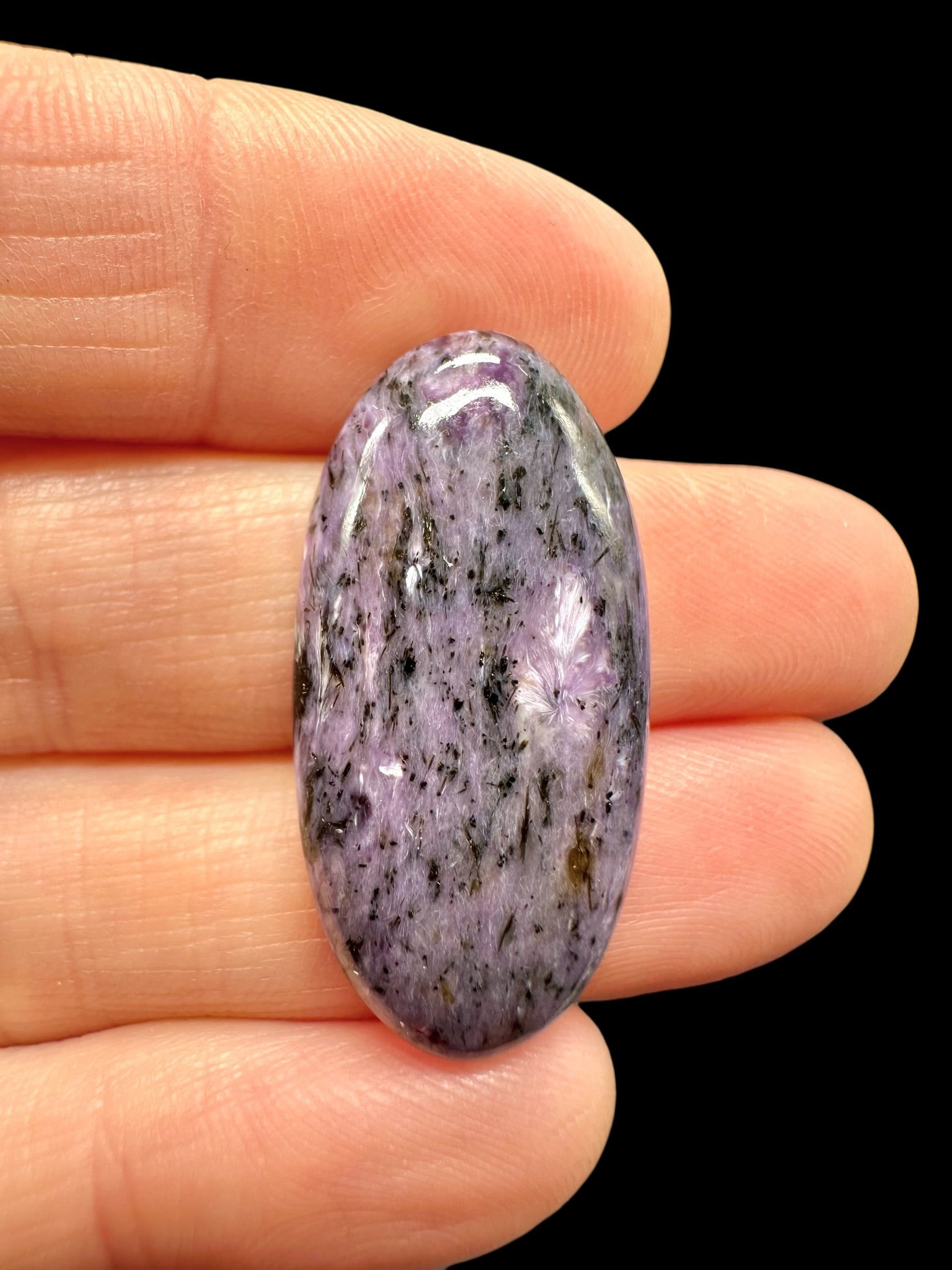 Charoite cabochon – Russia