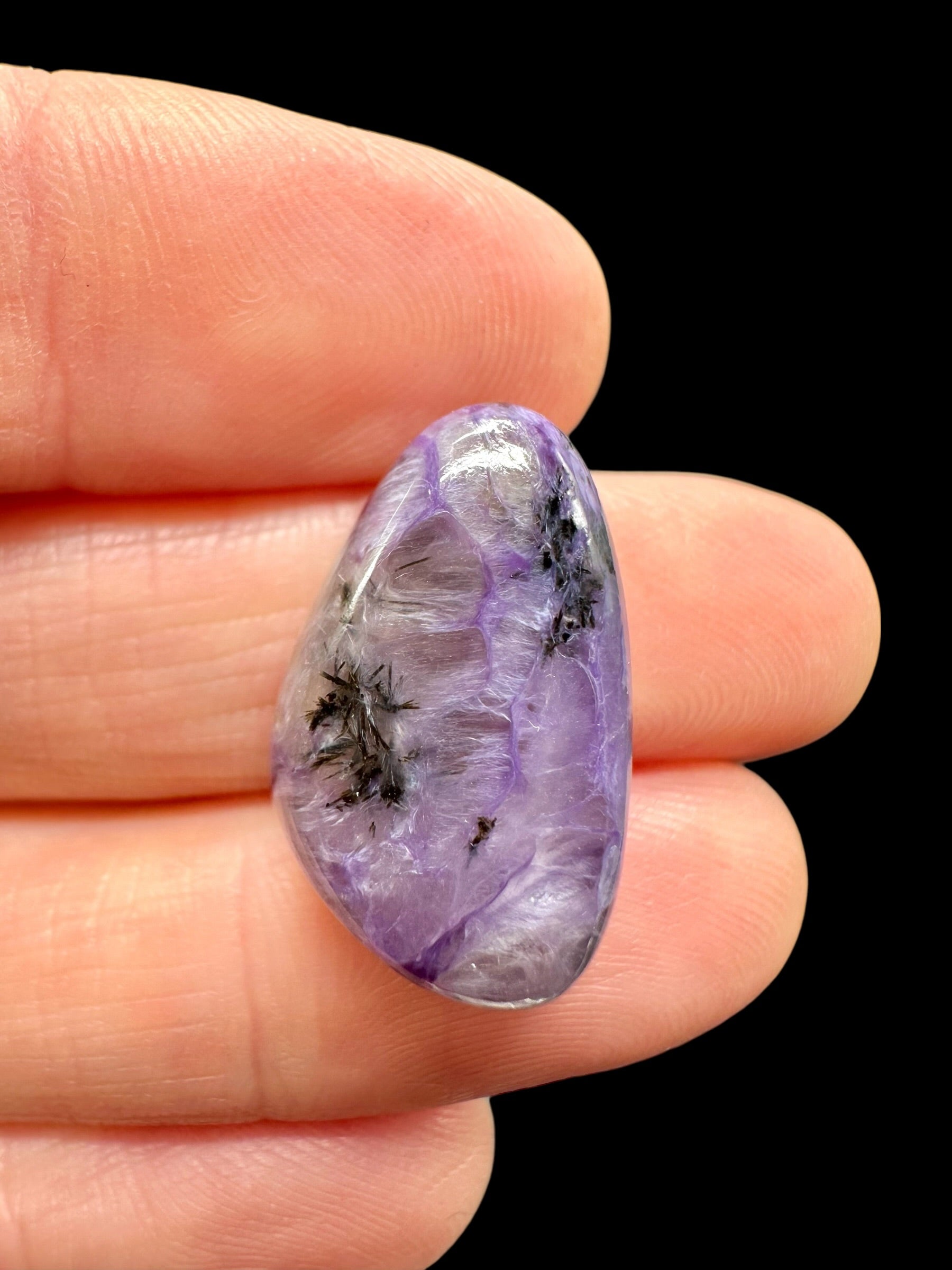 Charoite cabochon – Russia