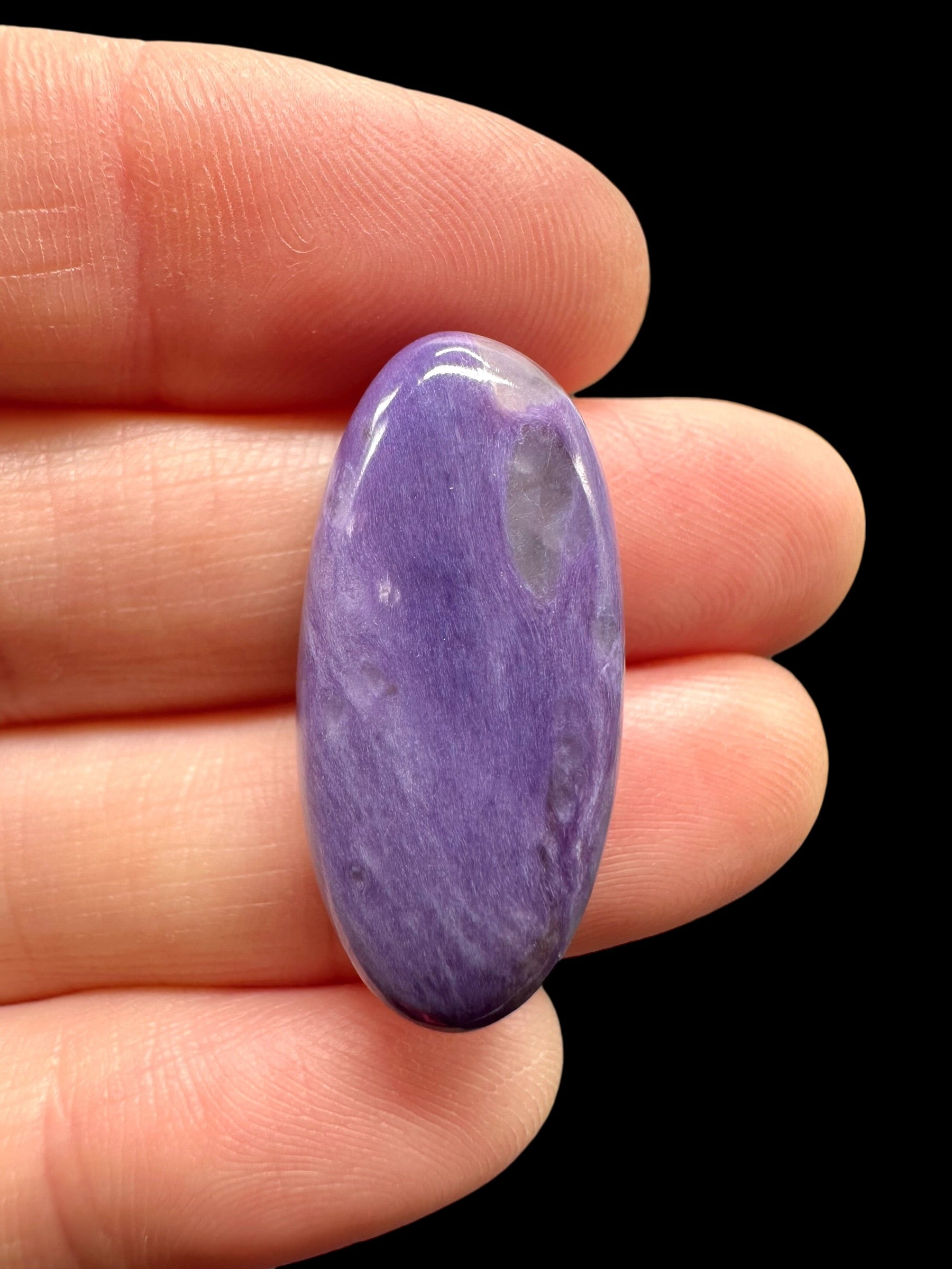 Charoite cabochon – Russia