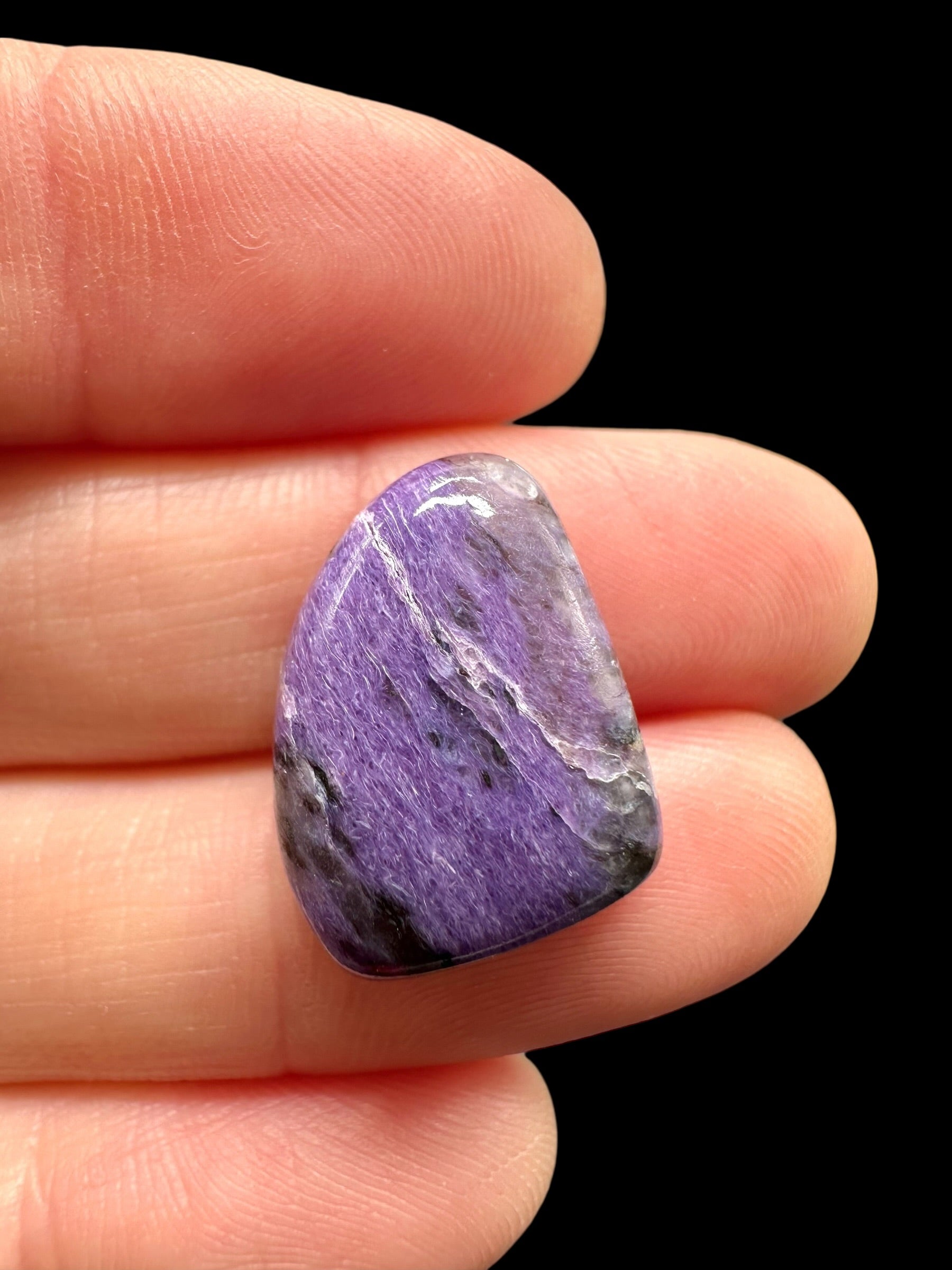 Charoite cabochon – Russia